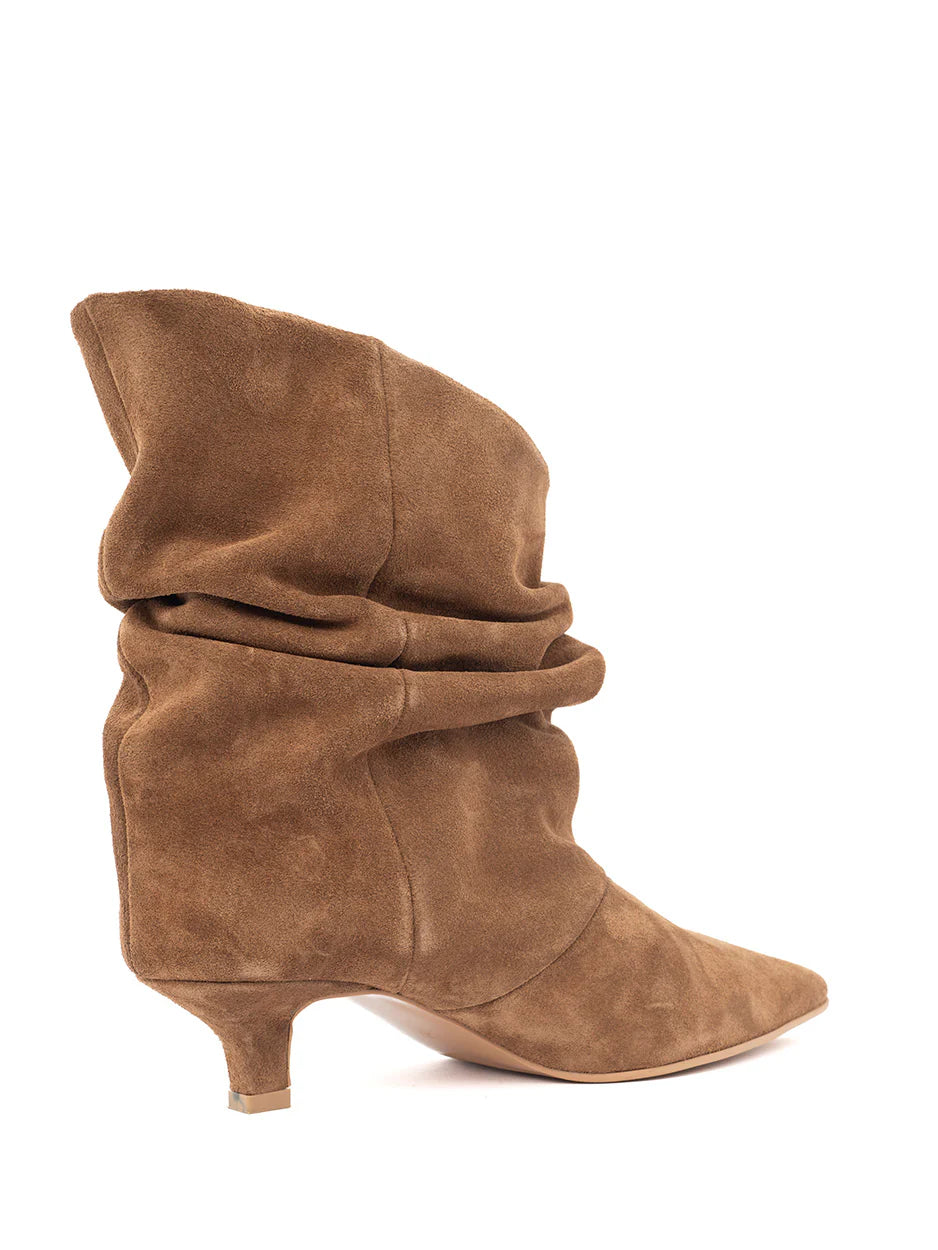 Babouche laars Jenna Cognac