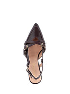Babouche slingback Joy Burgundy