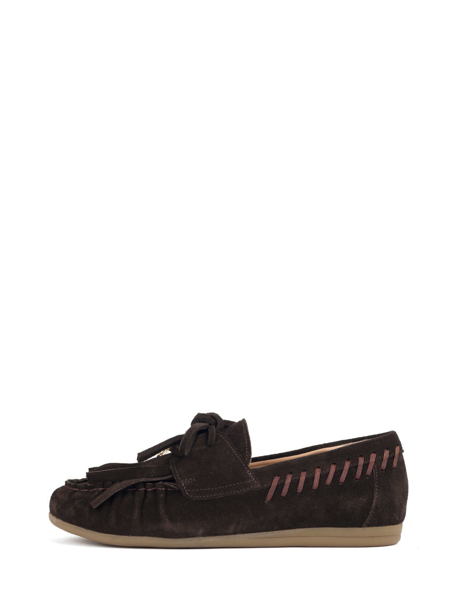 Babouche Loafer Cody Dark Brown