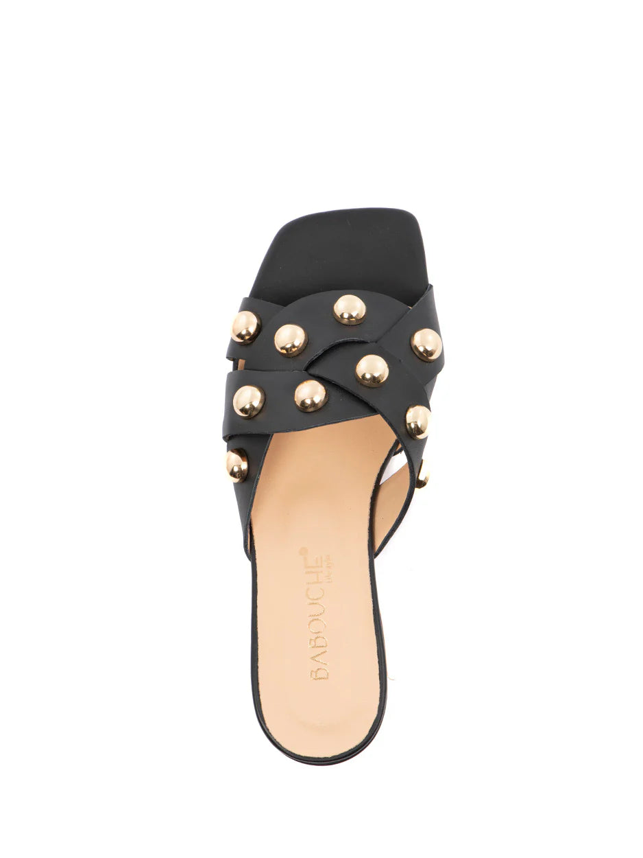 Babouche Sandal Sabien Black