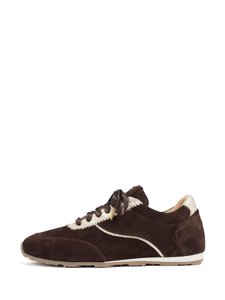 Babouche She Sneaker Dark Brown