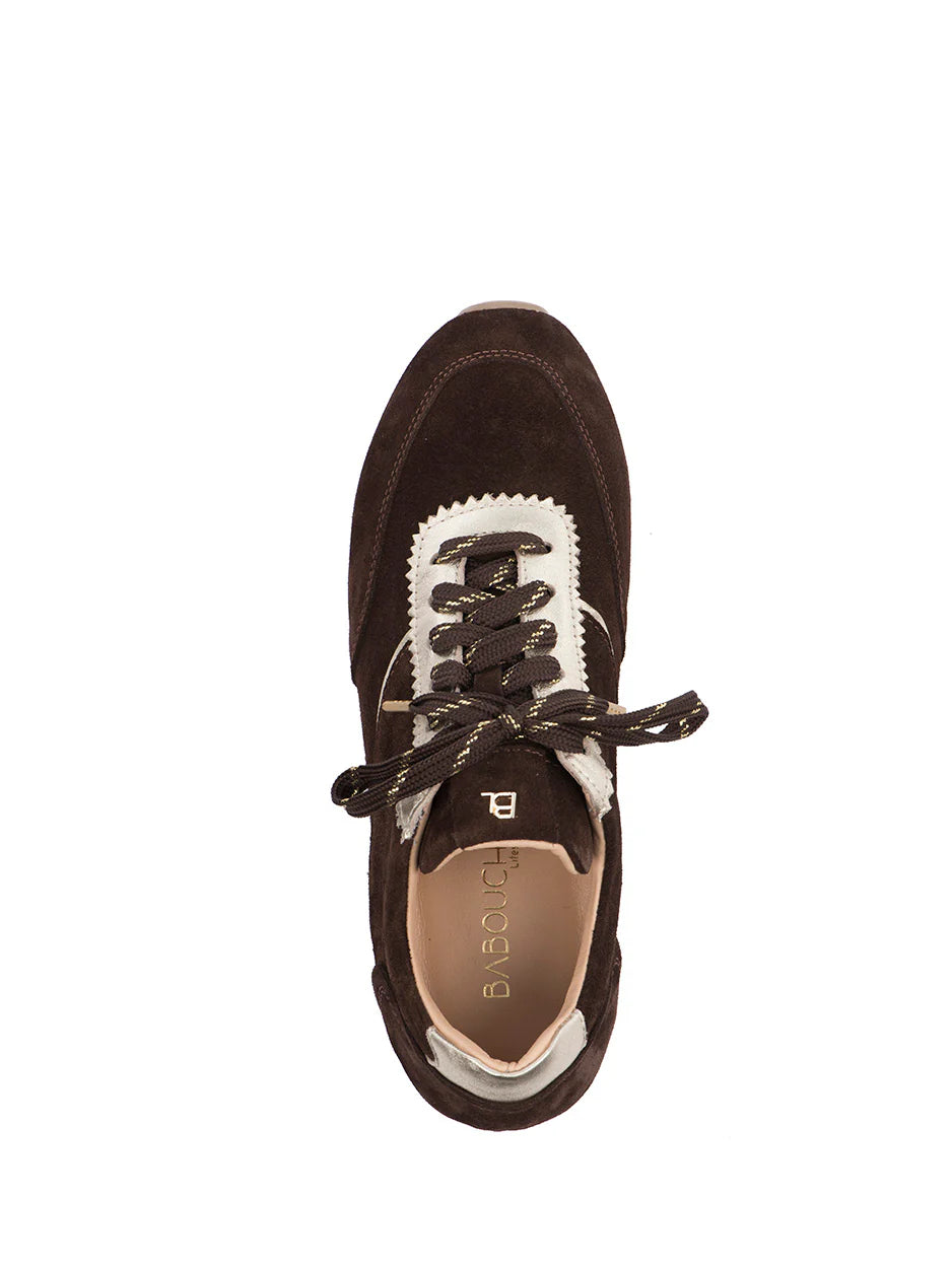 Babouche She Sneaker Dark Brown