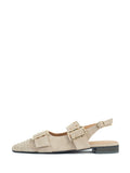 Babouche slingback Soya beige