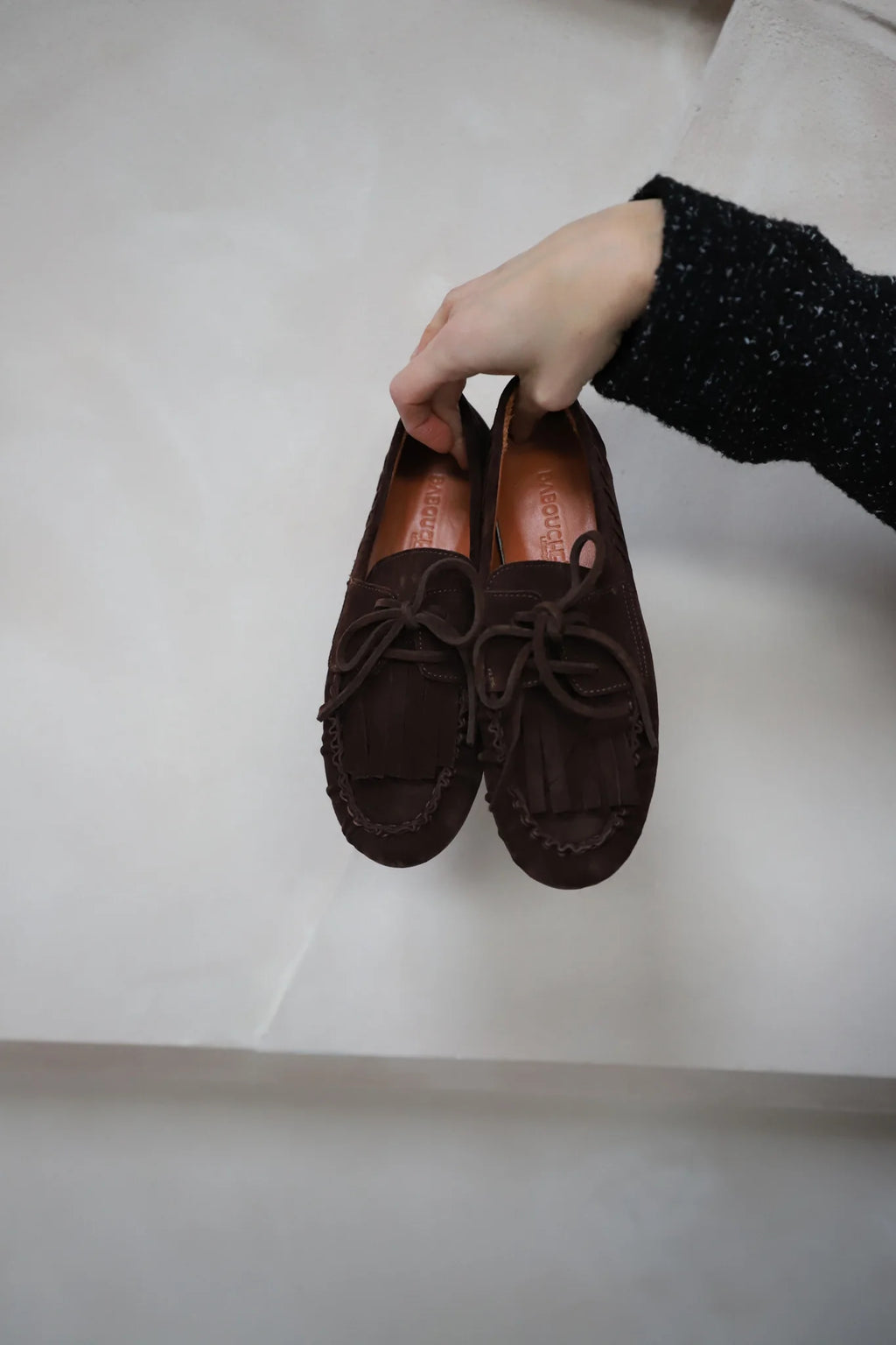 Babouche Loafer Cody Dark Brown
