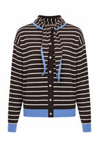 FRNCH Kastro Cardigan set met Sjaal