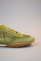 Back70 Sneaker Olive Strass