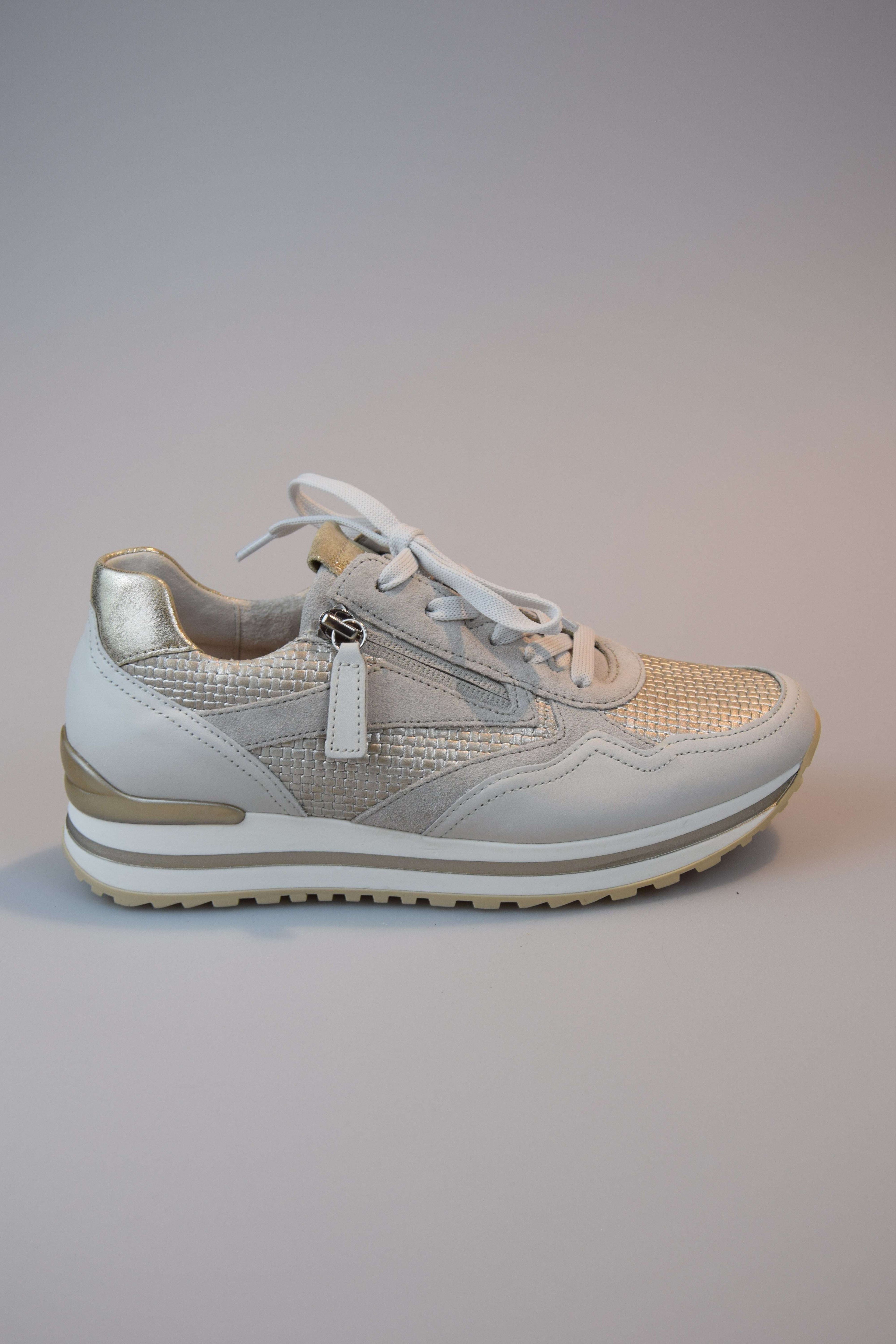 Gabor Sneaker White Platin