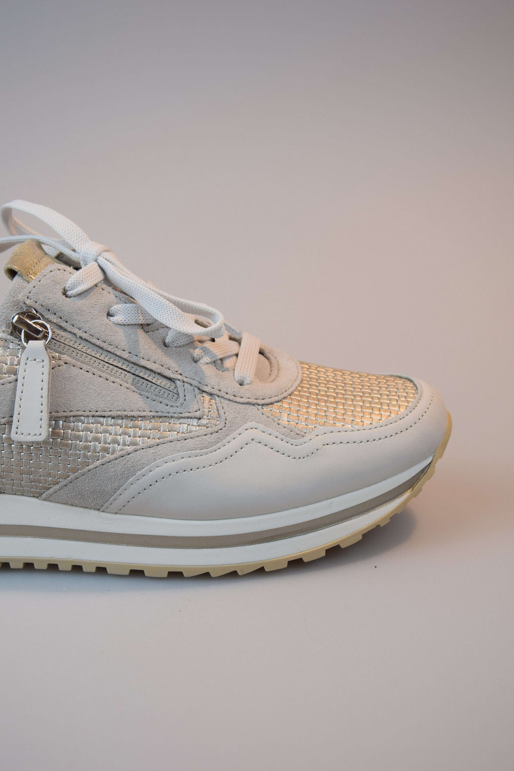 Gabor Sneaker White Platin