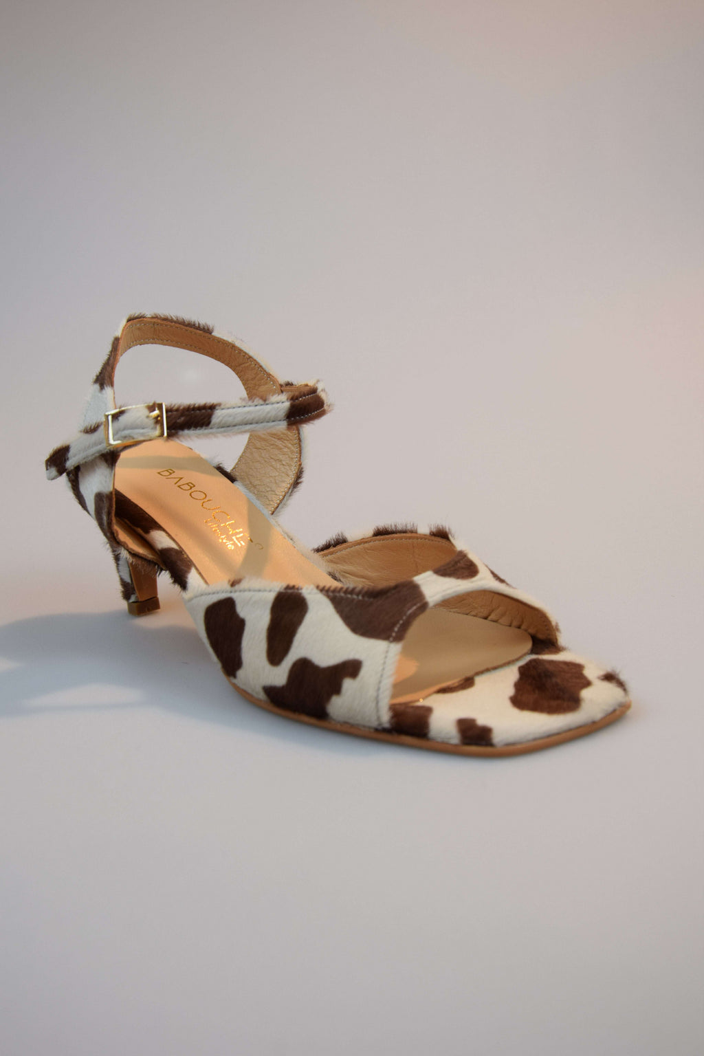 Babouche slingback Anna Cow