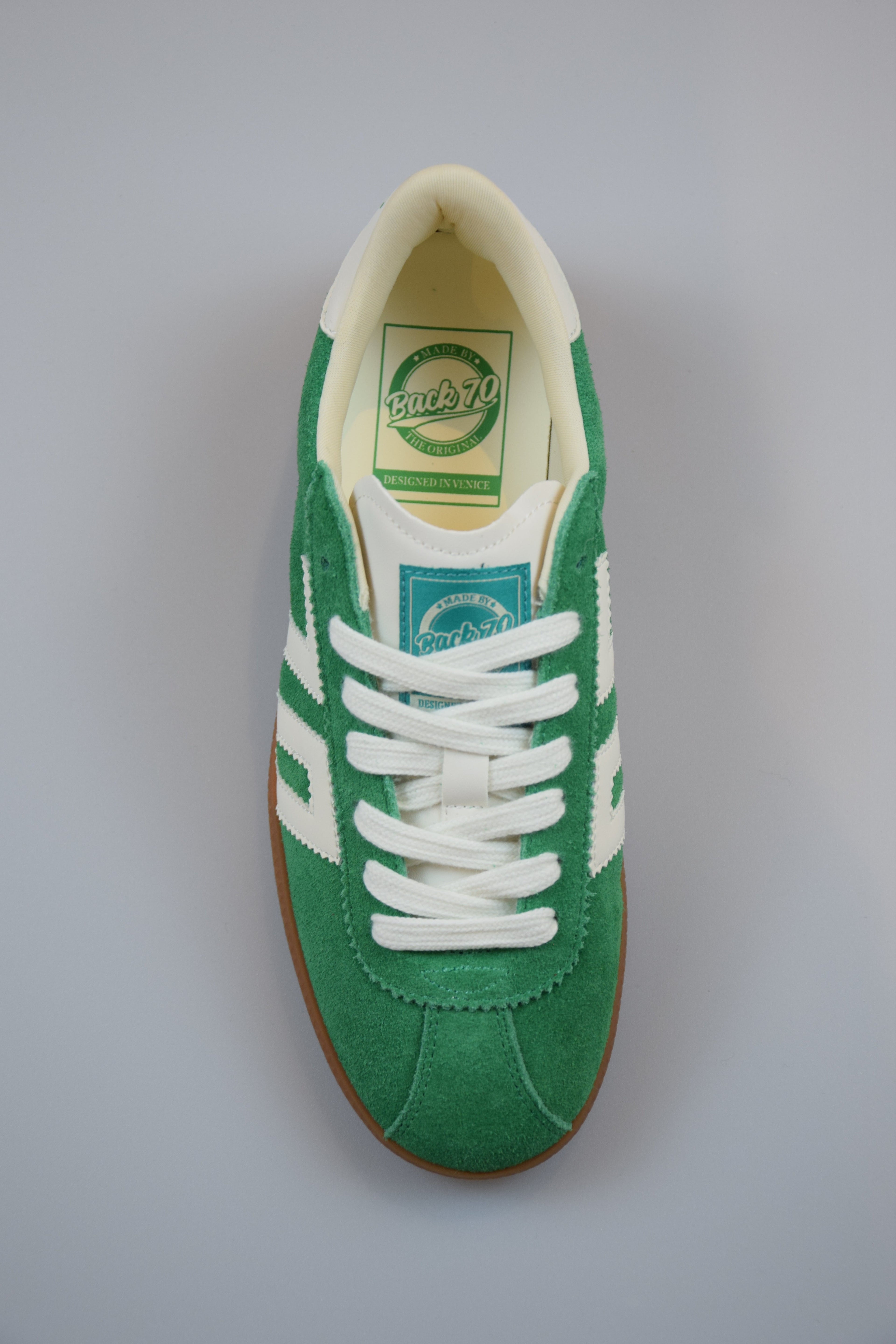 Back70 Shelly Suede Green