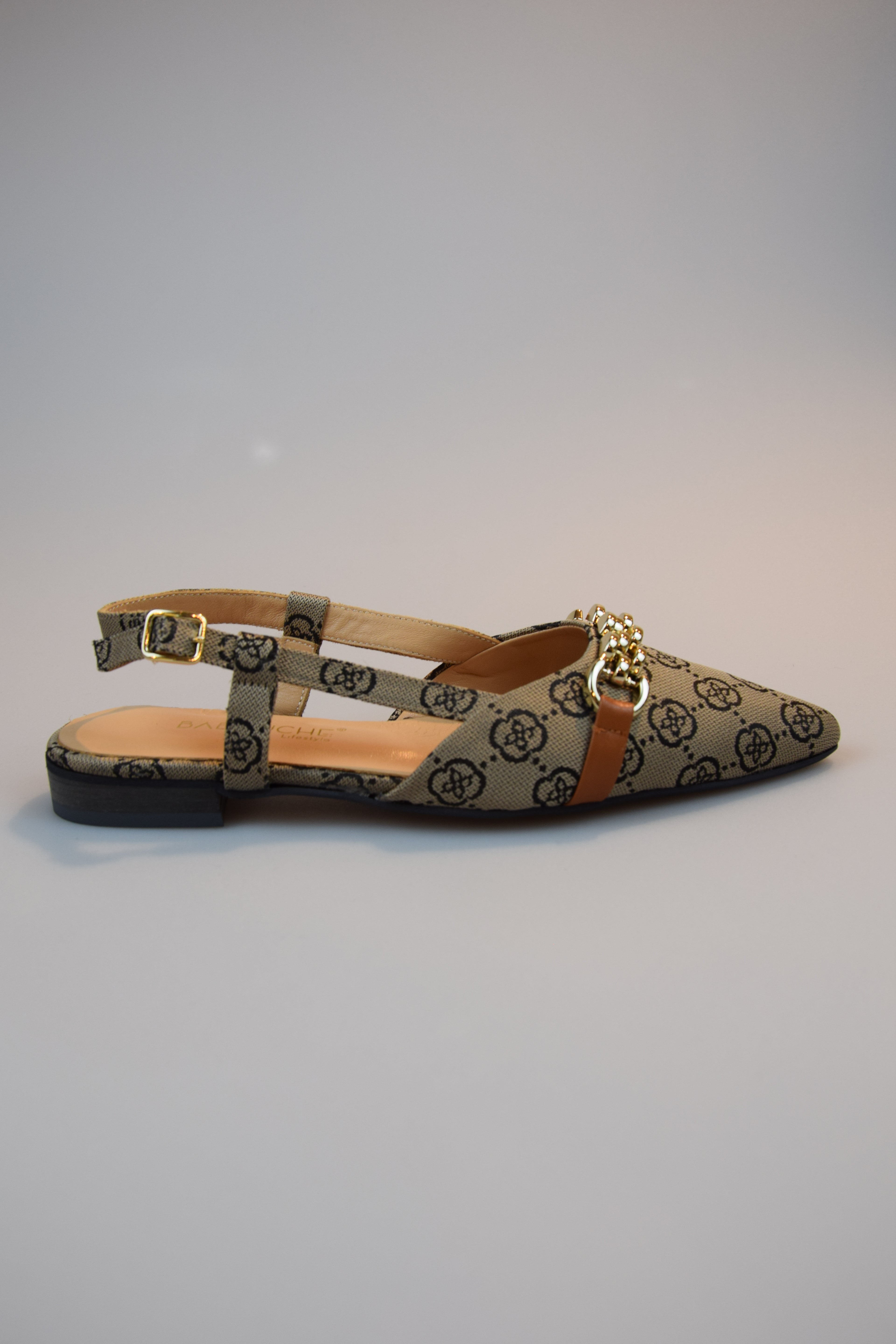 Babouche slingback dessin