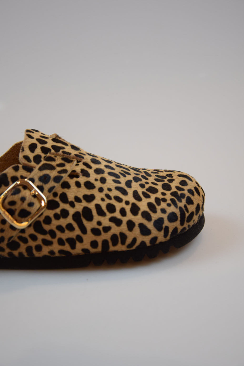 Scholl Mule Fae Leopard