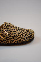 Scholl Mule Fae Leopard