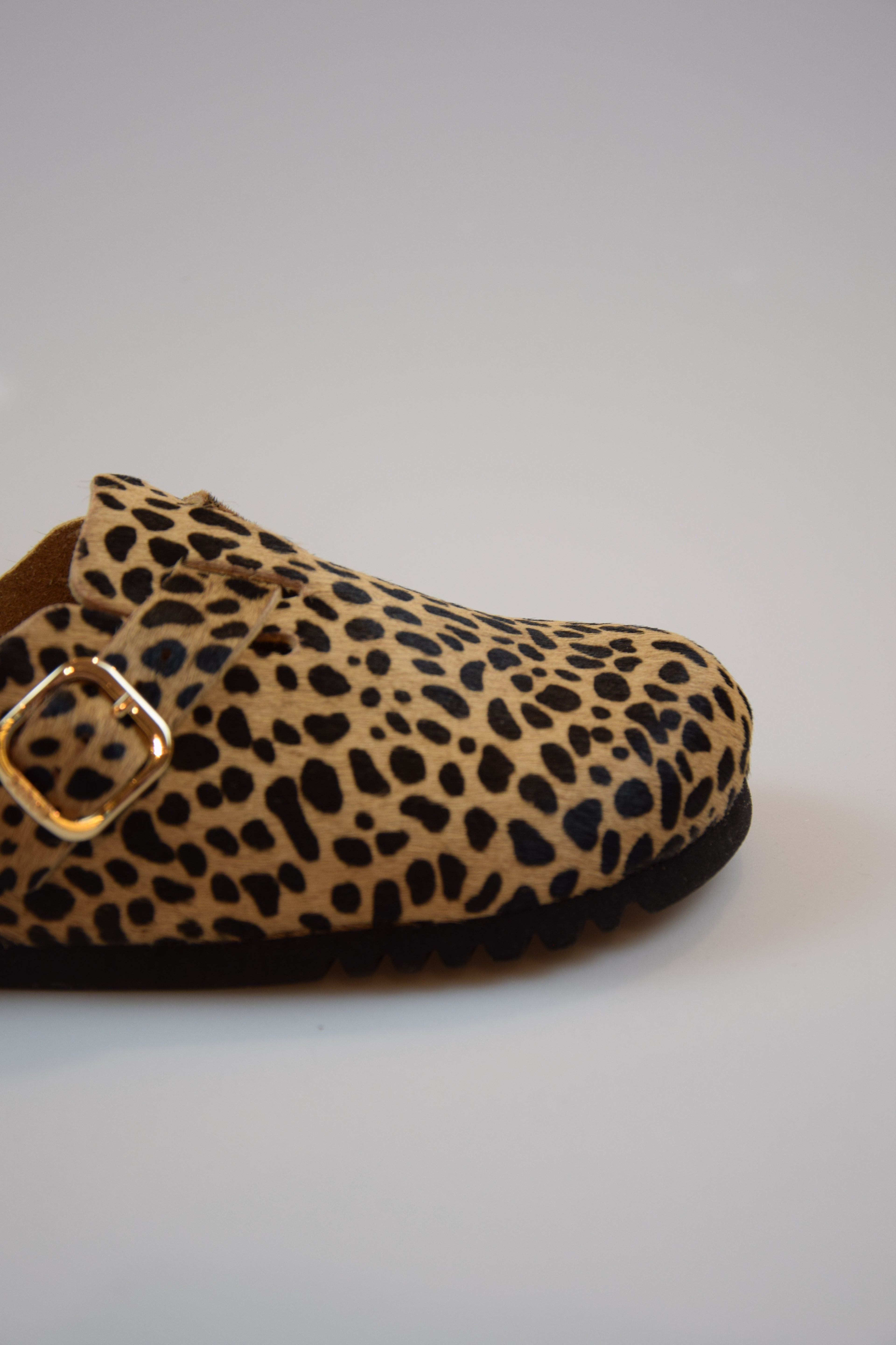 Scholl Mule Fae Leopard
