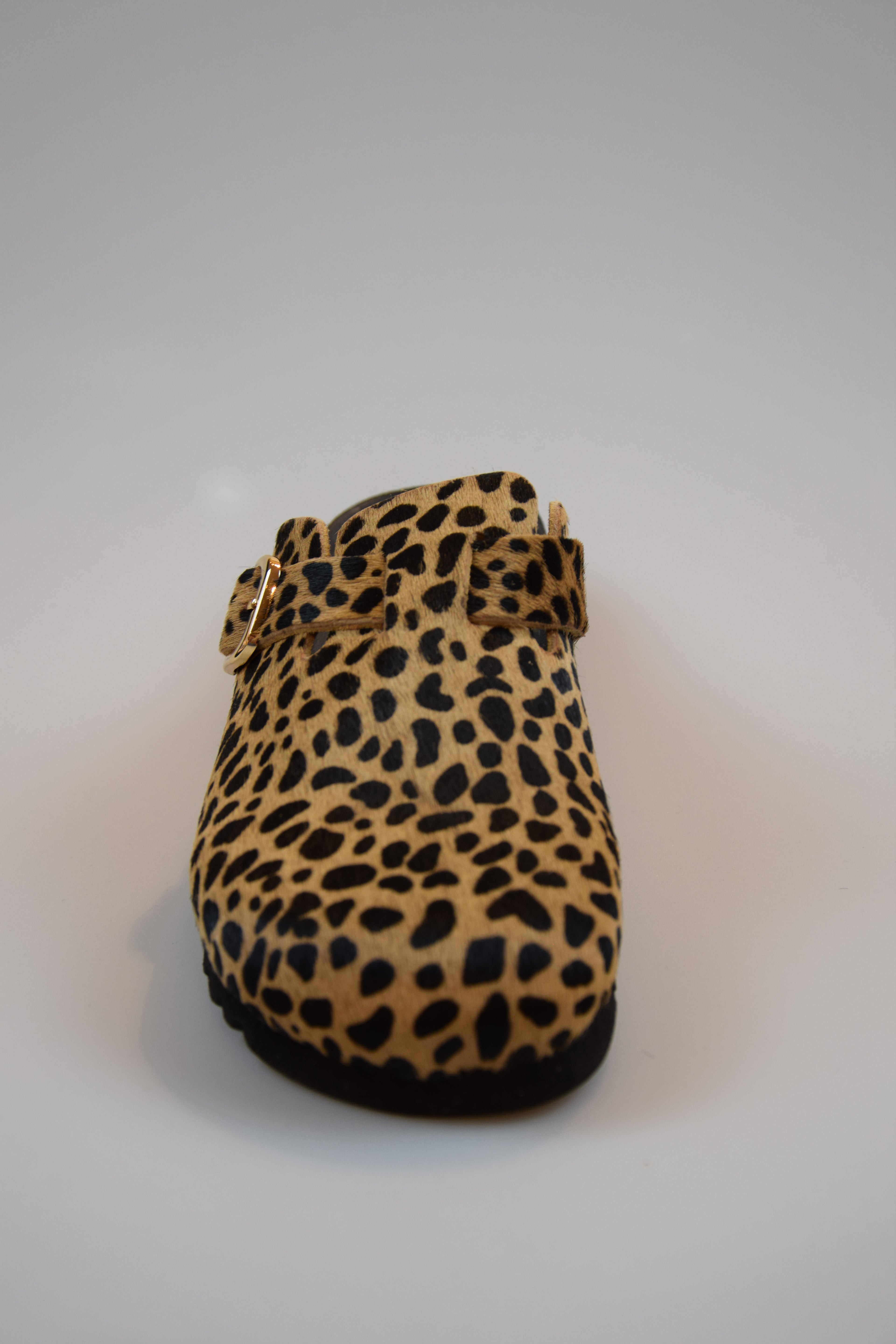 Scholl Mule Fae Leopard