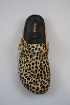 Scholl Mule Fae Leopard