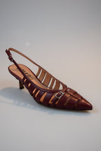 Bibi Lou slingback burgundy