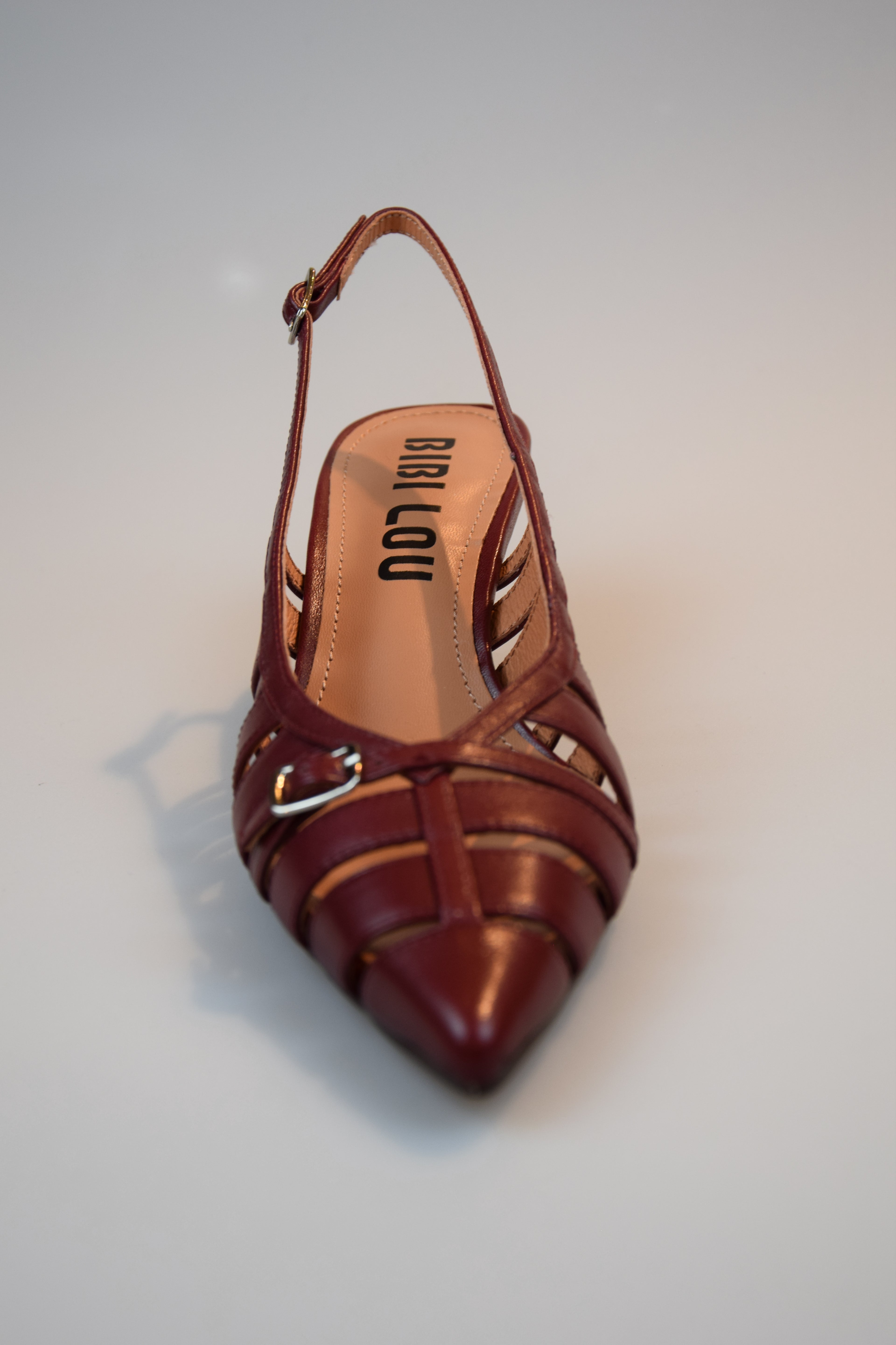 Bibi Lou slingback burgundy