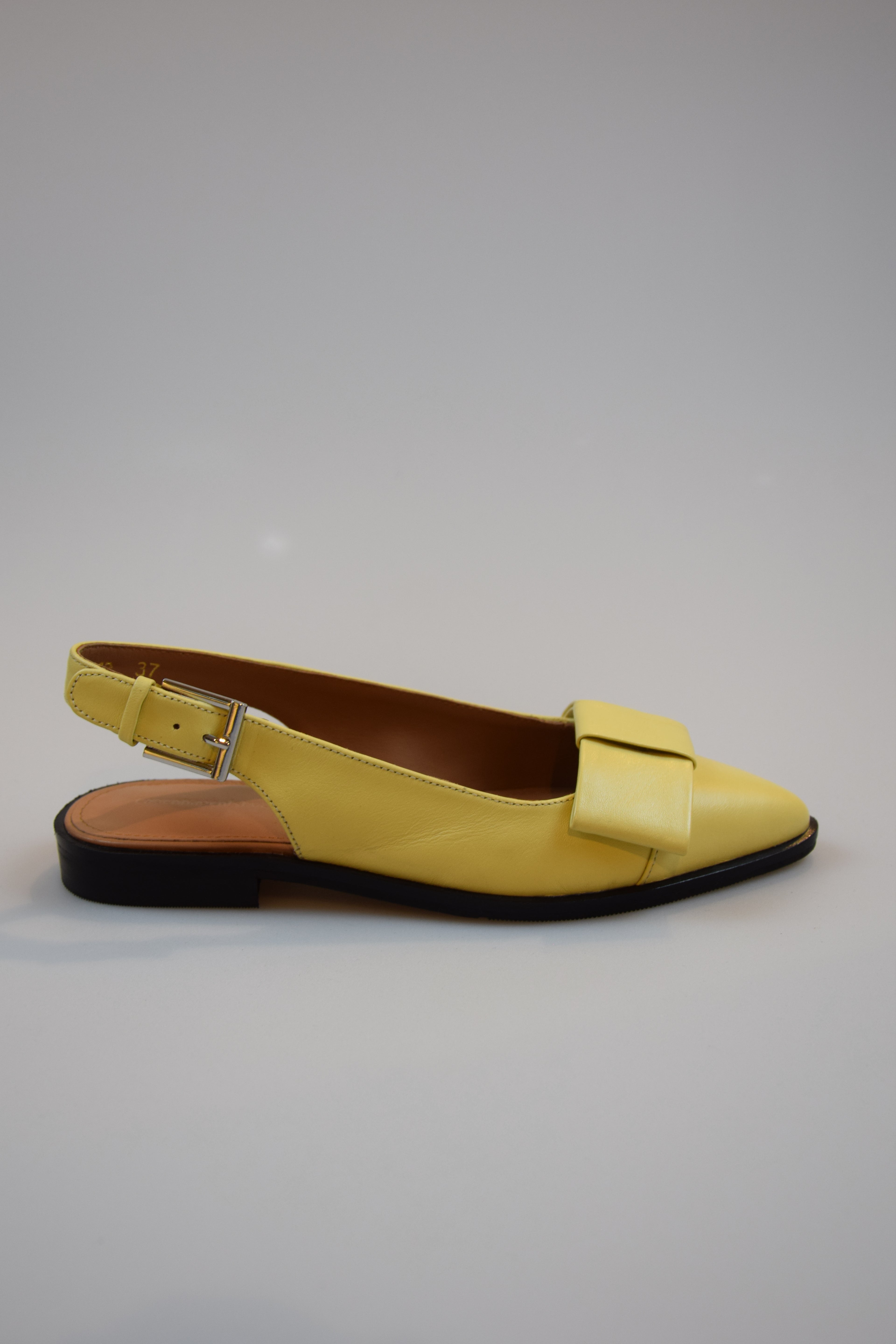 Copenhagen Shoes Slingback Yellow 'City Walk'