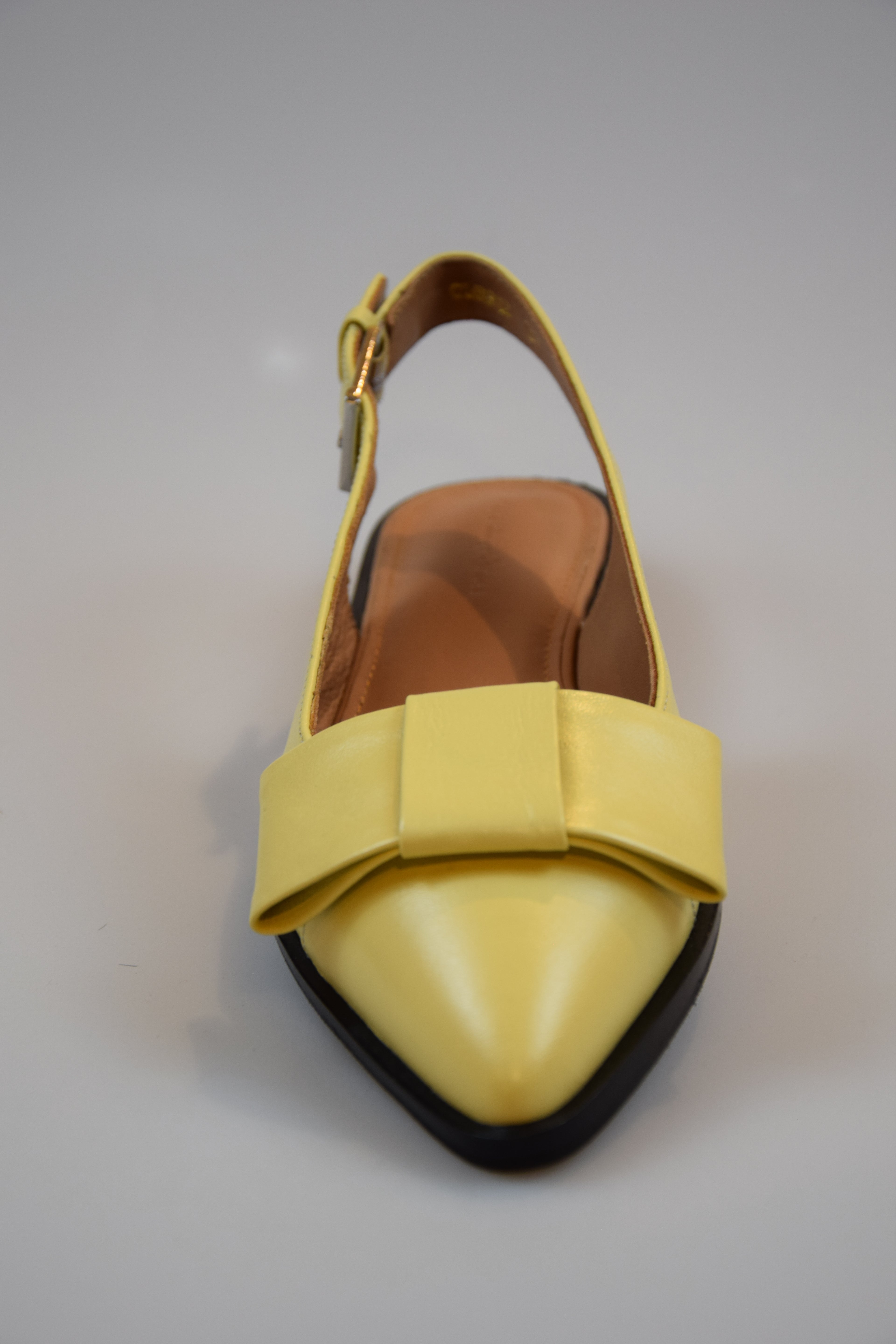 Copenhagen Shoes Slingback Yellow 'City Walk'
