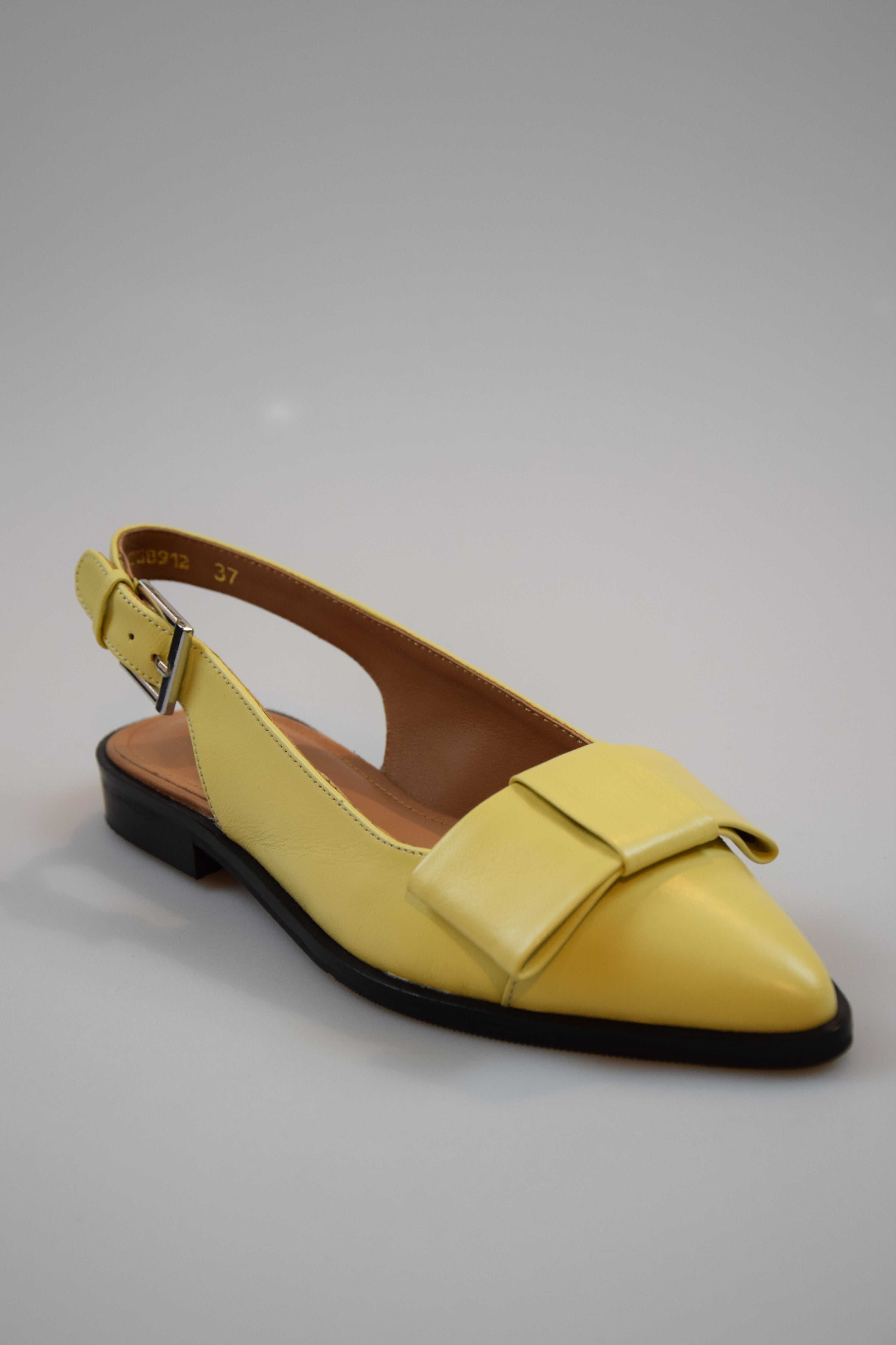 Copenhagen Shoes Slingback Yellow 'City Walk'