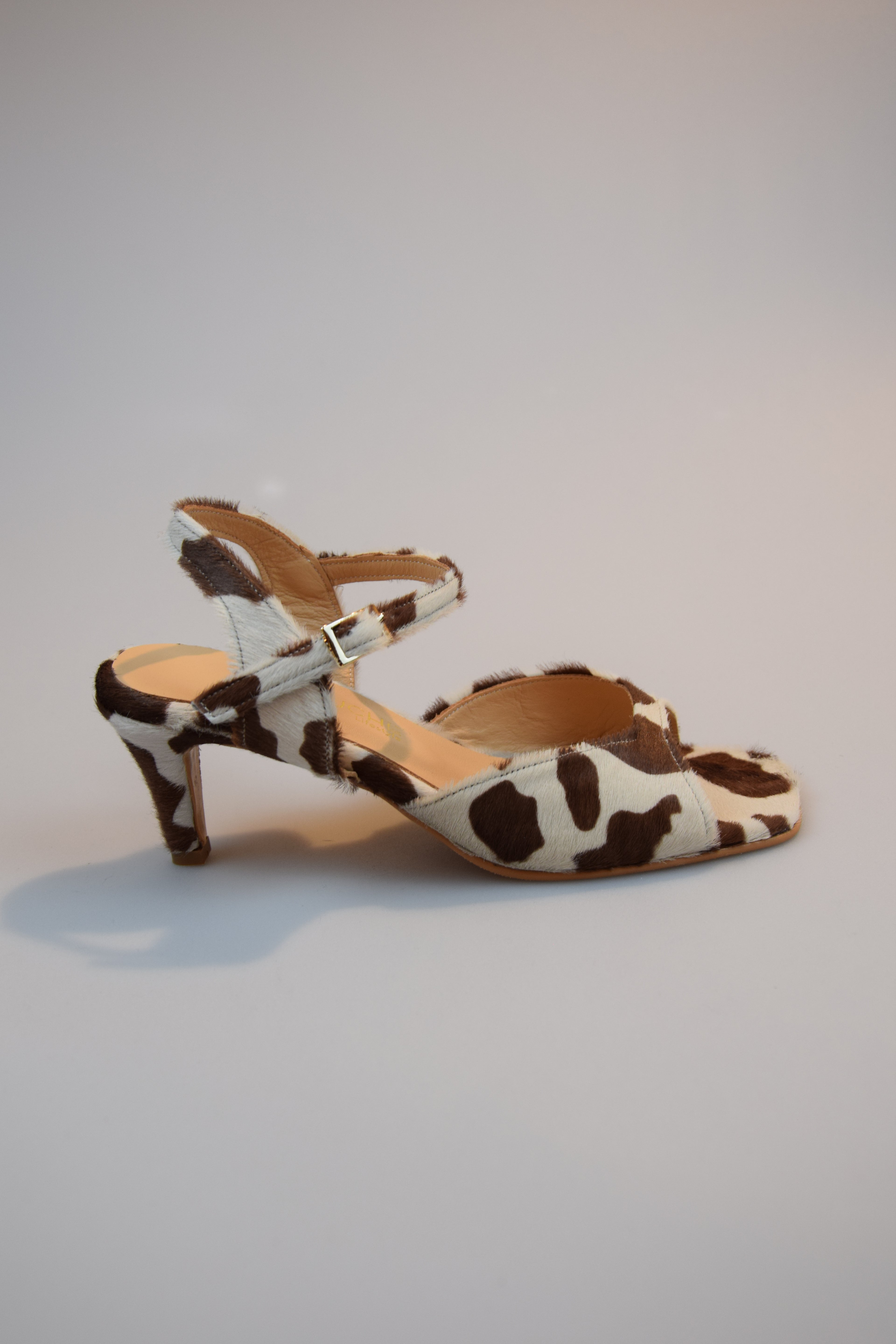Babouche slingback Anna Cow