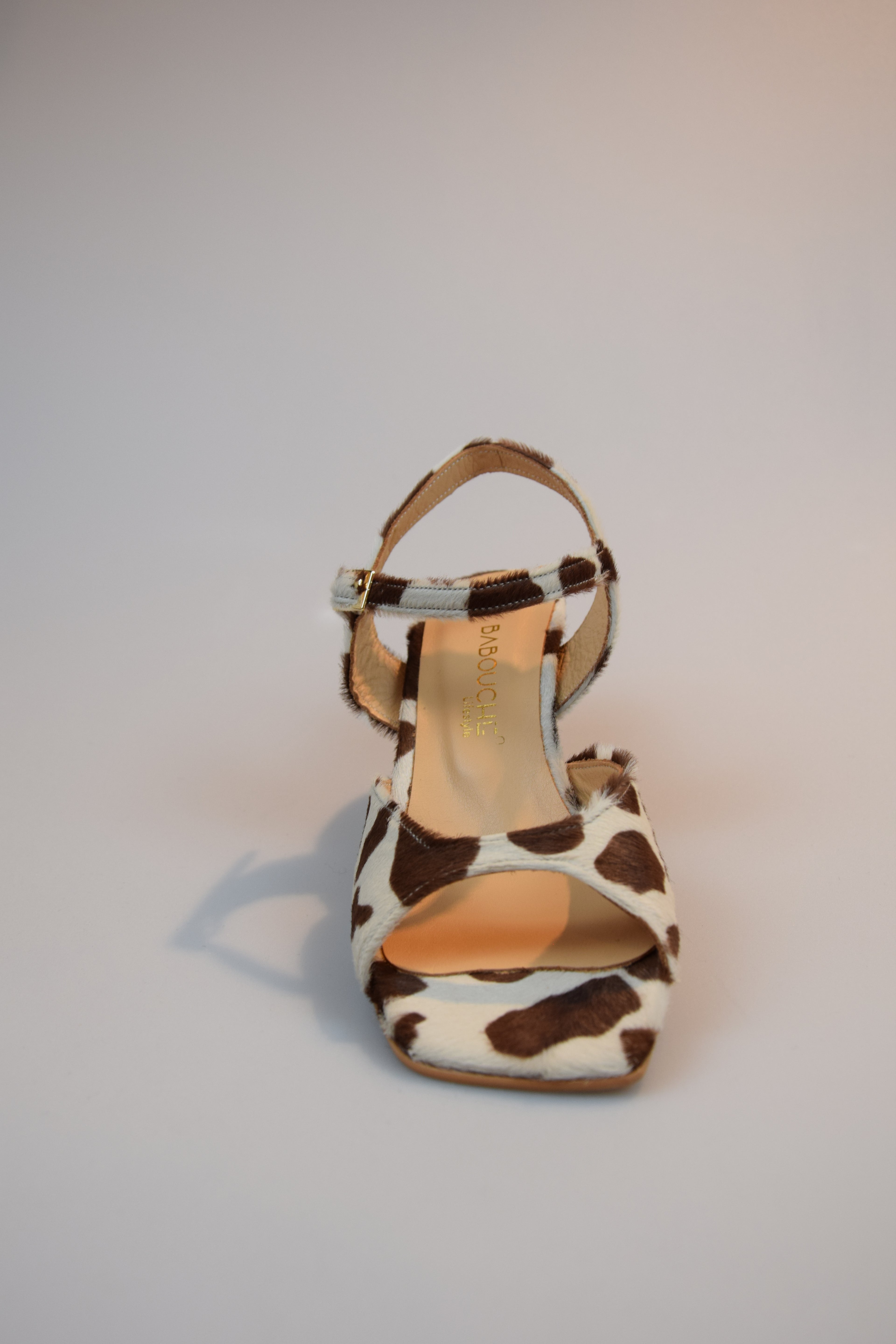 Babouche slingback Anna Cow