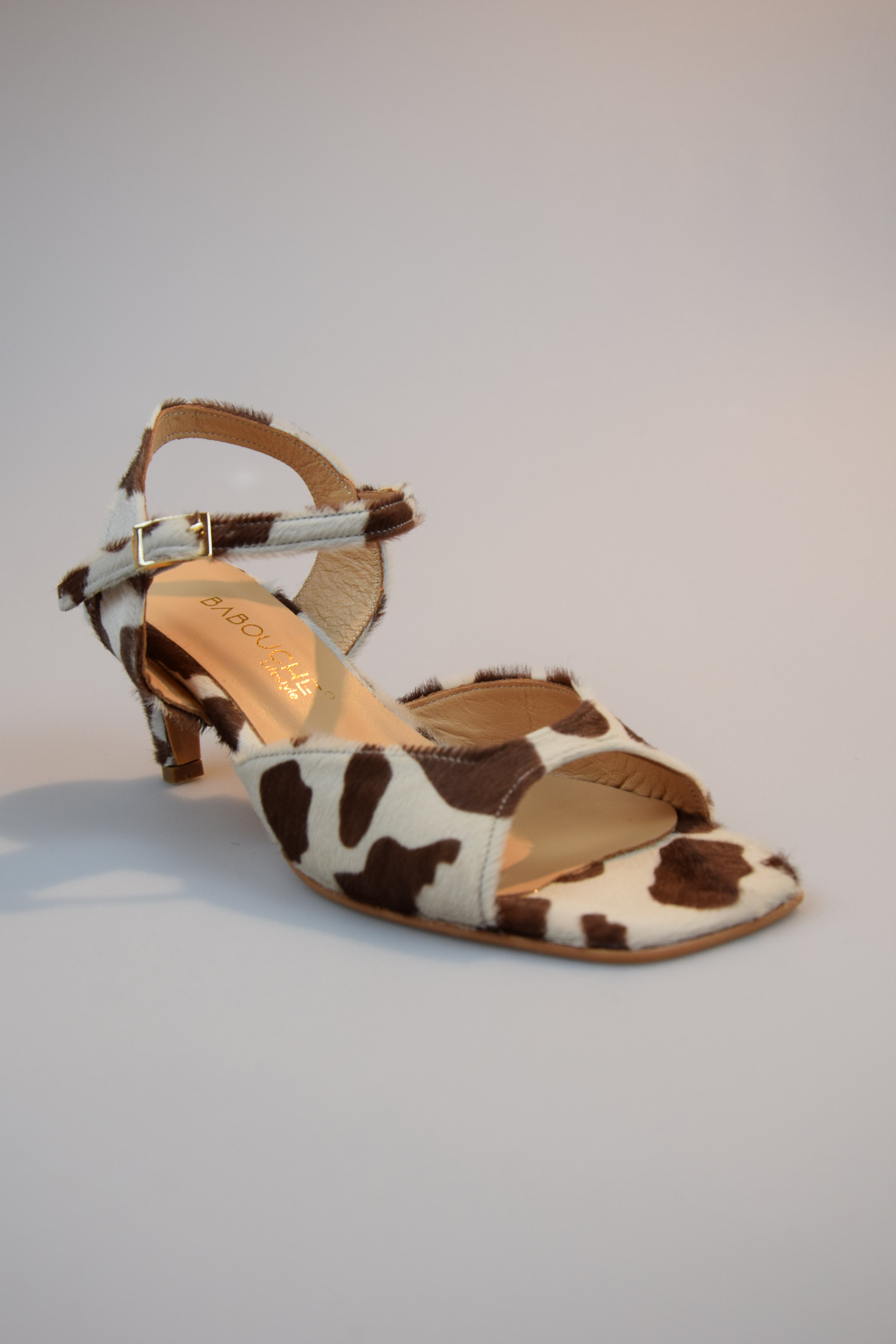 Babouche slingback Anna Cow