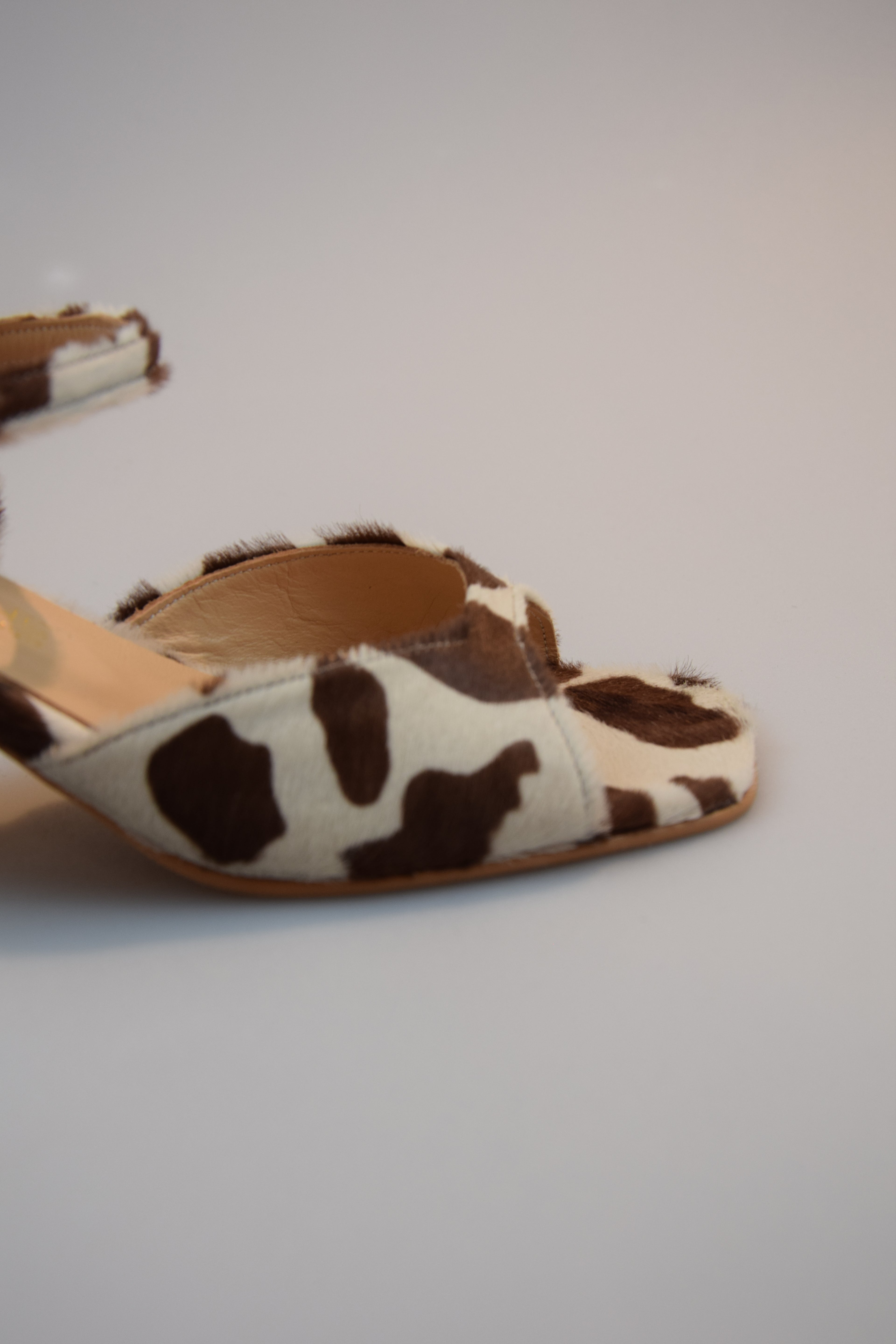 Babouche slingback Anna Cow