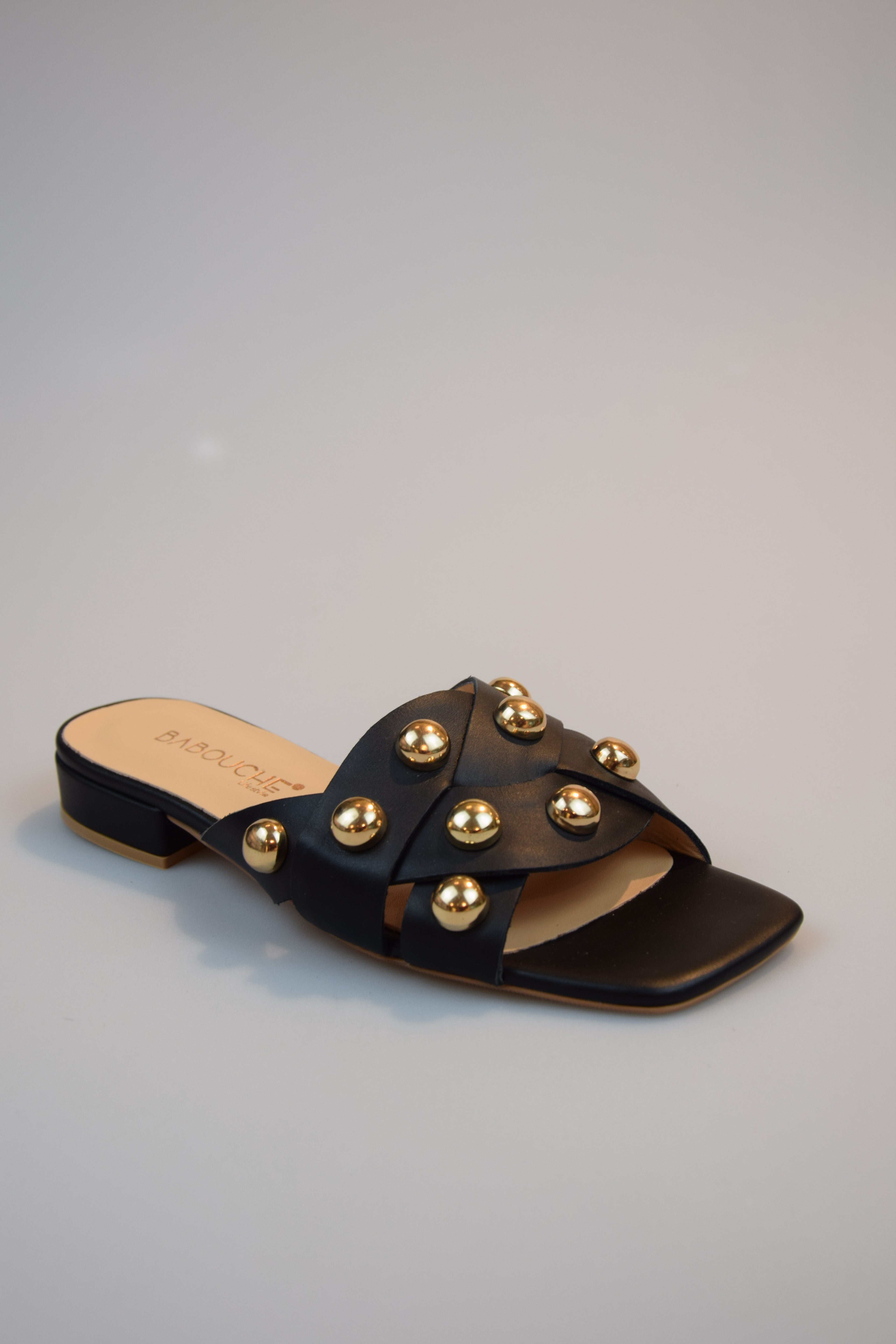 Babouche Sandal Sabien Black