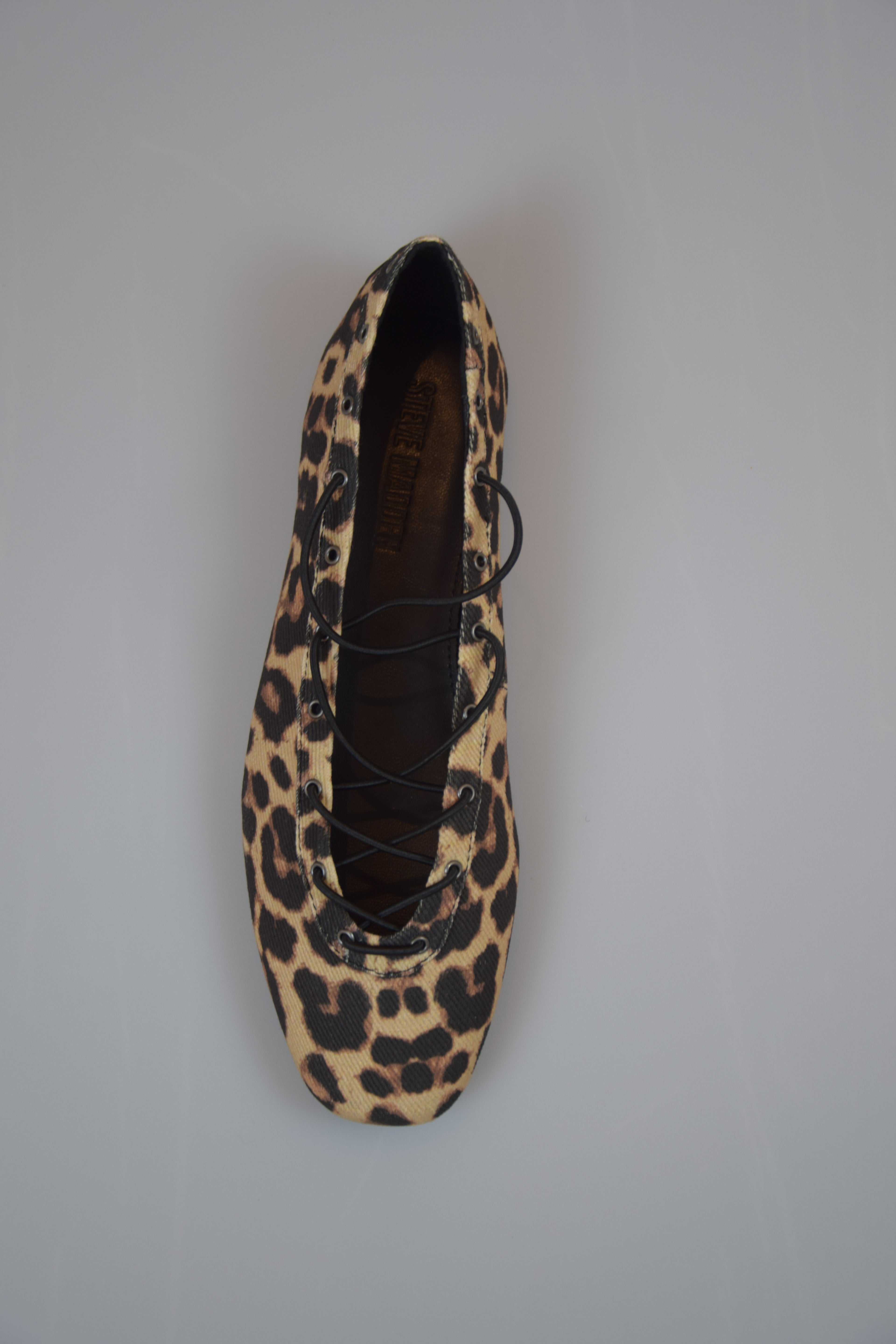 Steve Madden Ballerina Pointe Leopard