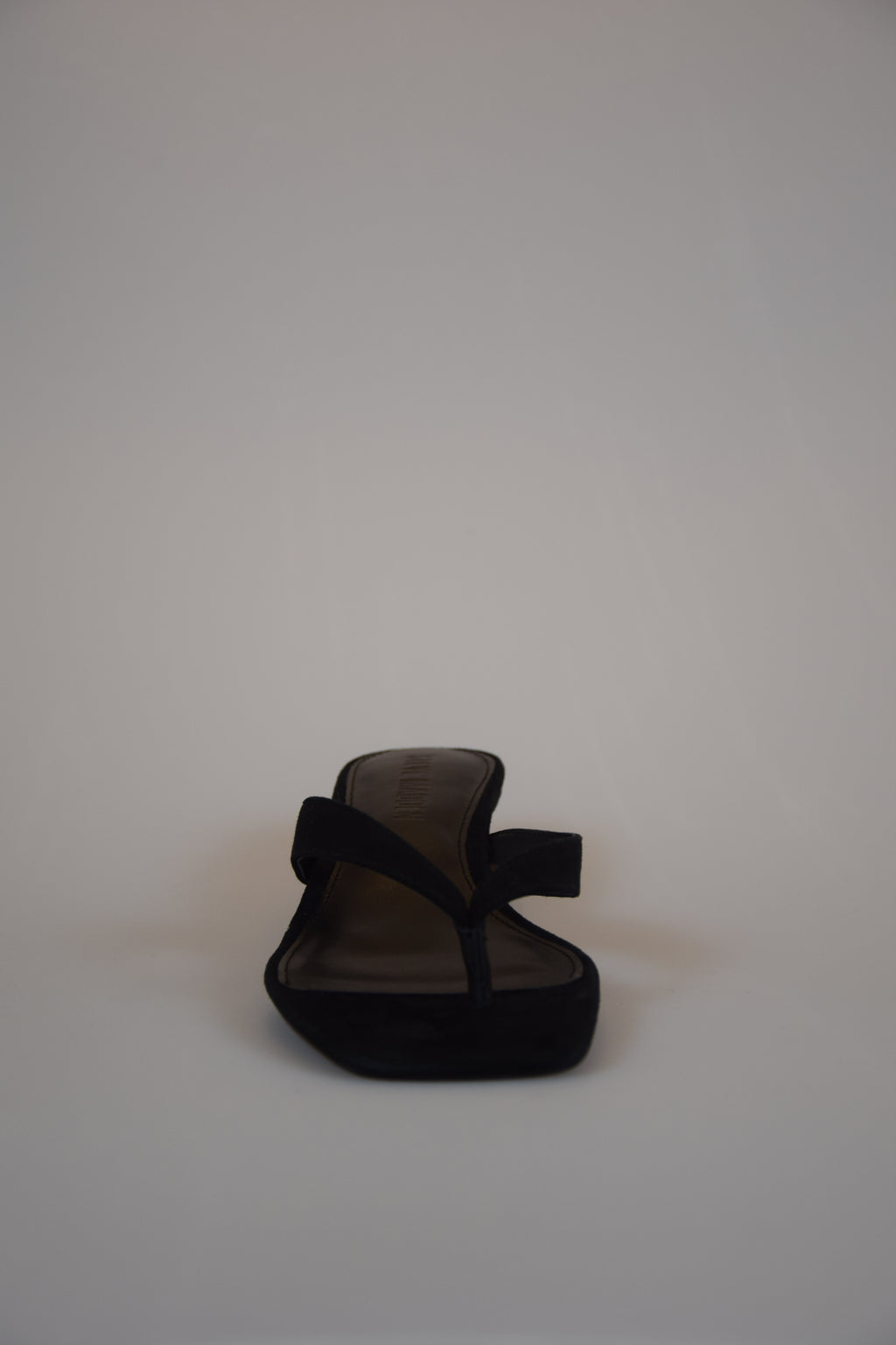 Kitty Heel Black Suede