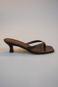 Toral Kitty Heel Brown
