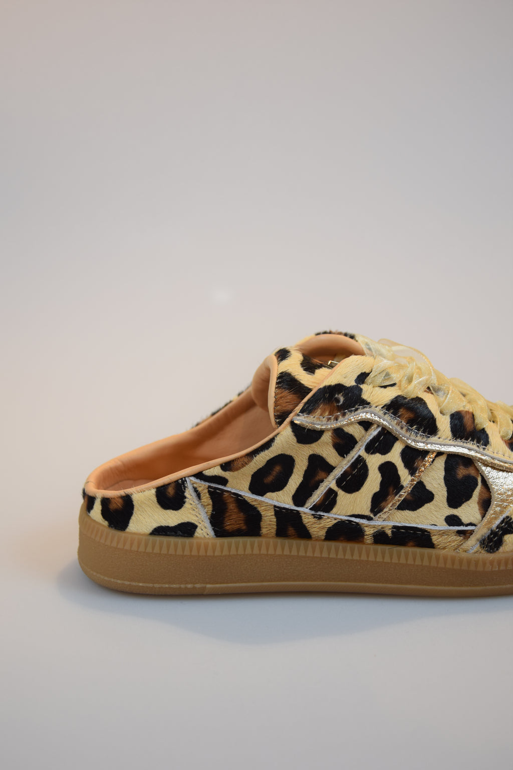 Babouche Mule Sneaker Celie Leopard