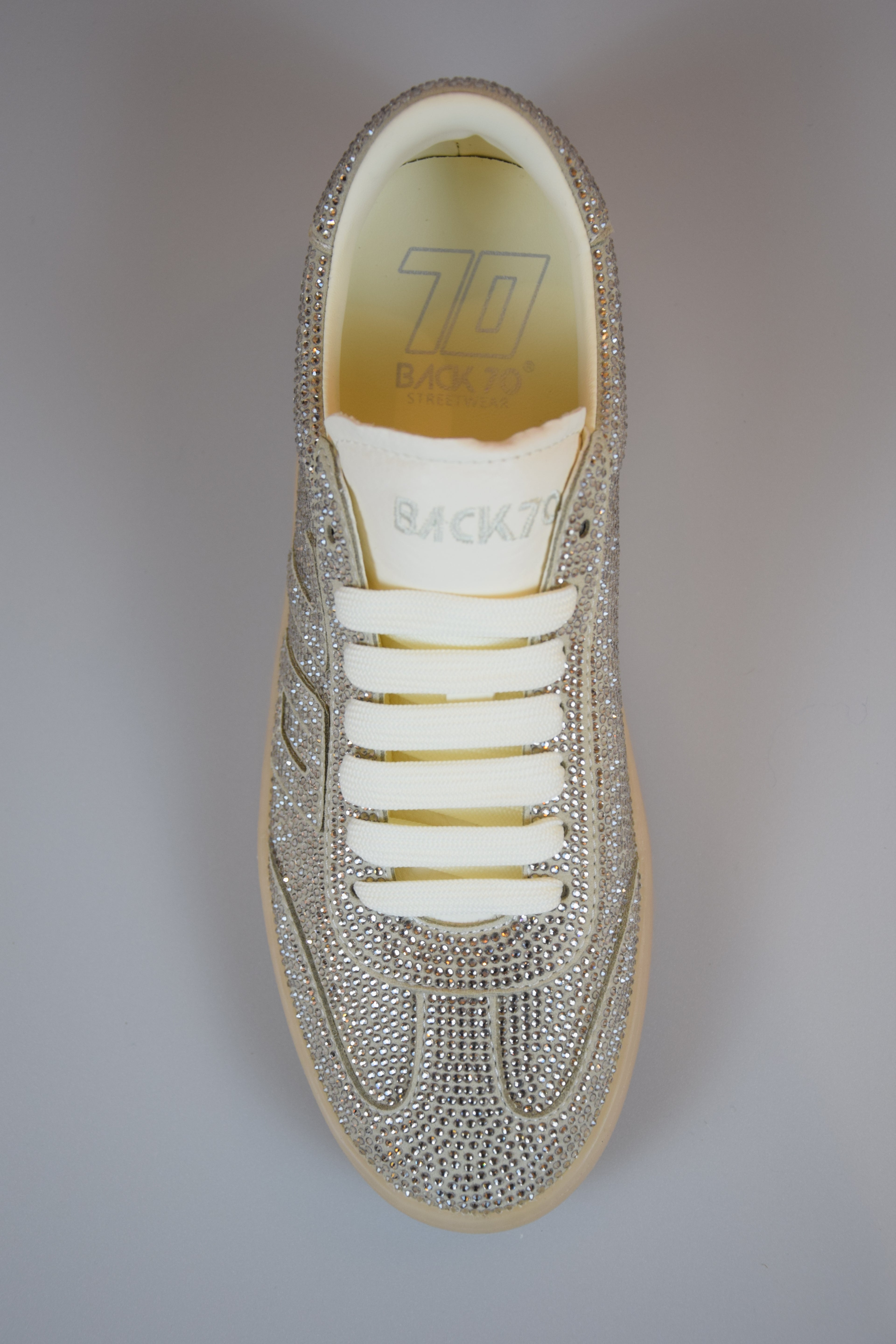 Back70 Sneaker Strass Silver