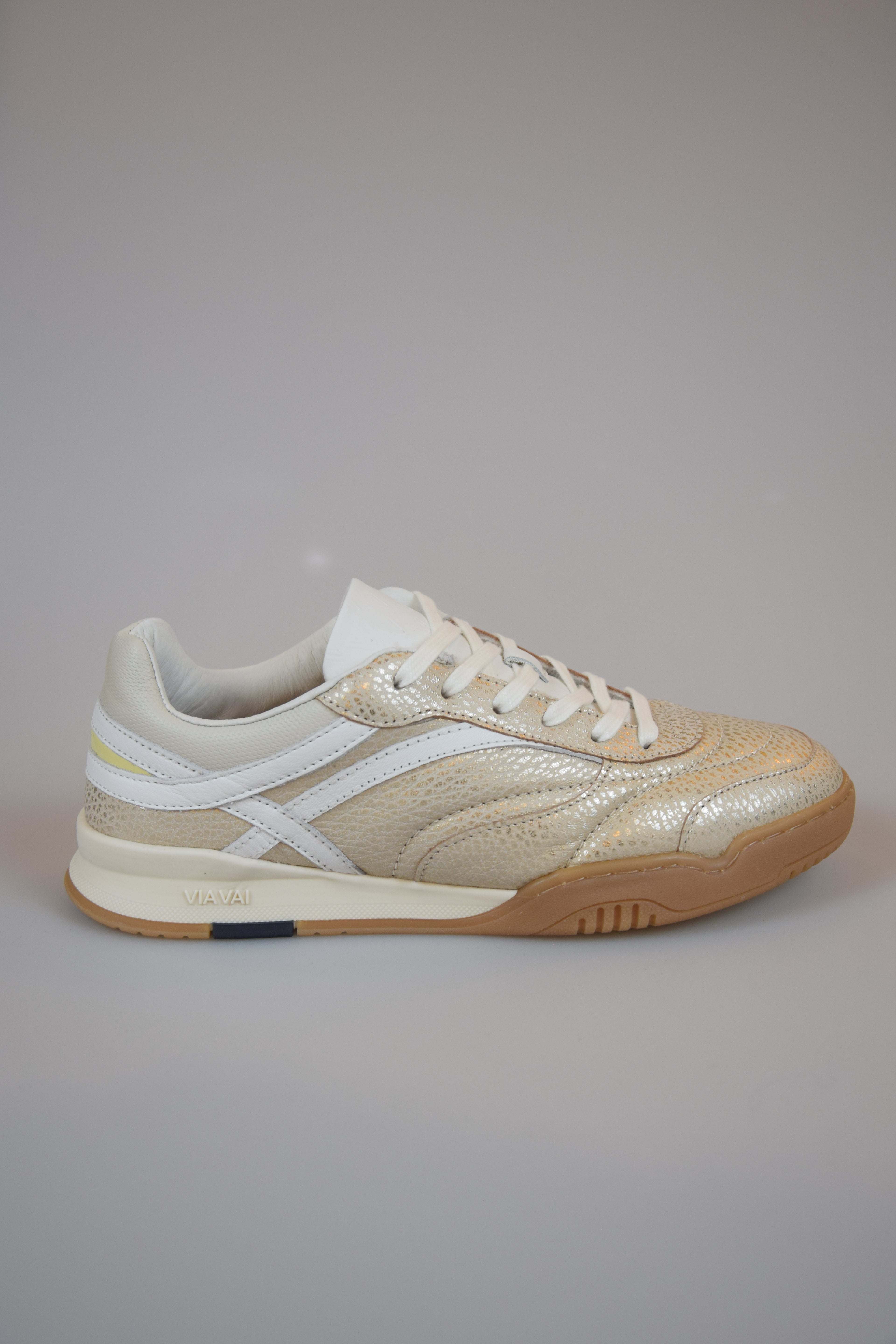 Via Vai Sneaker Kris Sky Goud