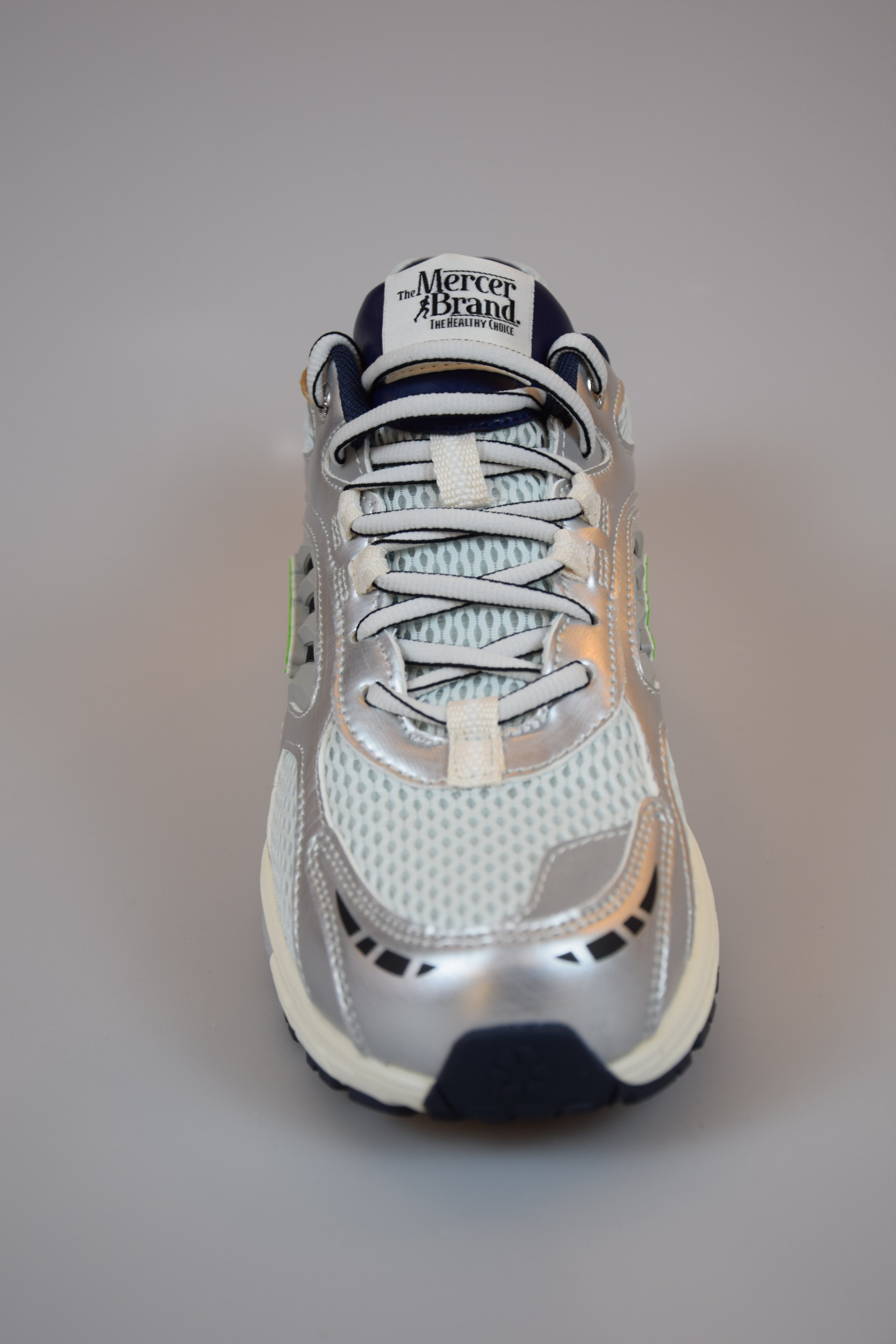 Mercer Sneaker The Re-Run Evo Silver