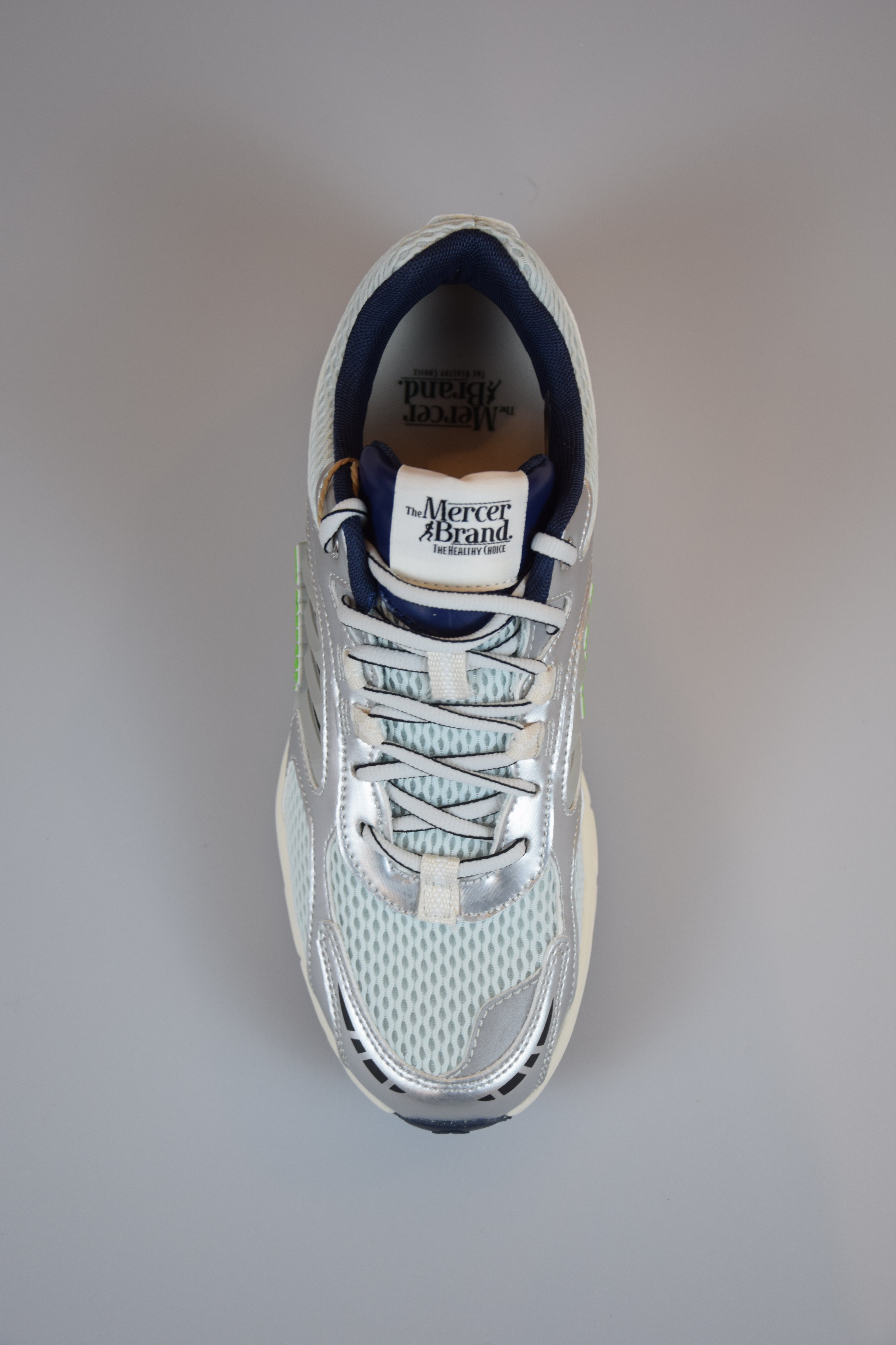 Mercer Sneaker The Re-Run Evo Silver