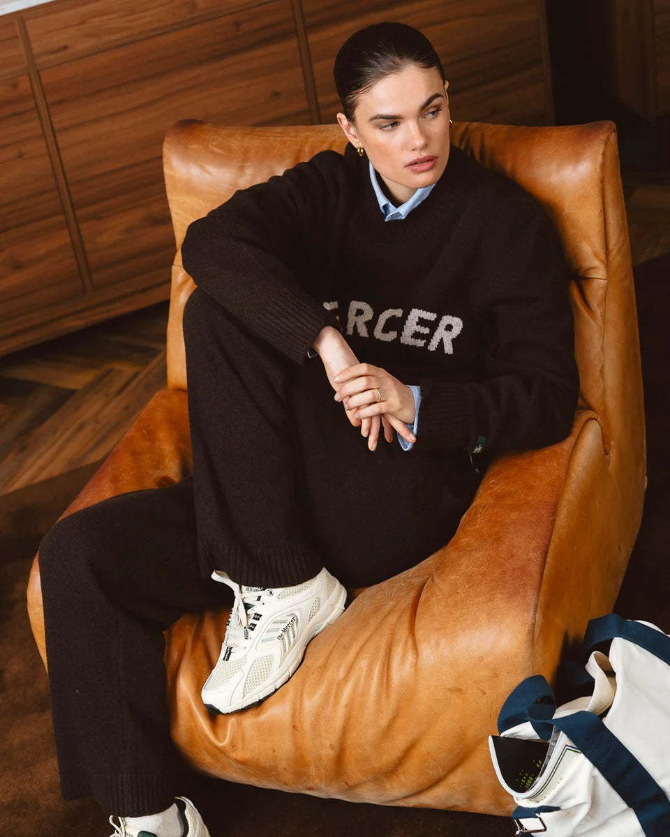 The Mercer Knit Pants brown