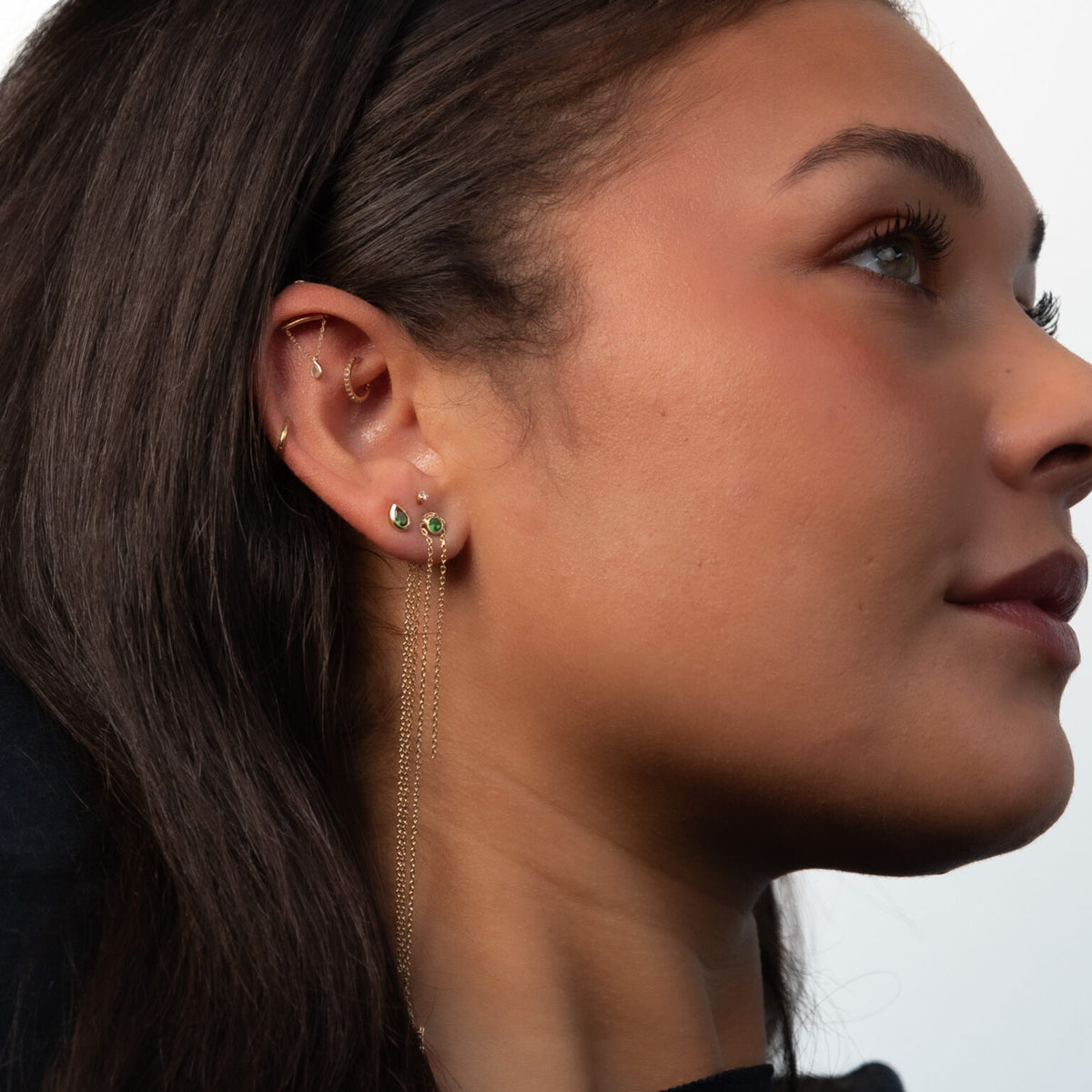 IsaFlore Single earring Alix Gold