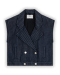Homage Gilet Pinstripe