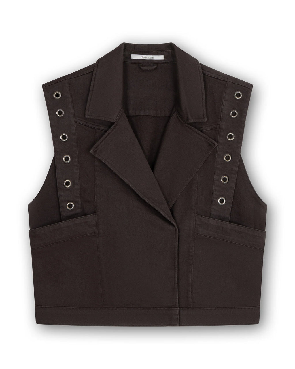 Homage Gilet Dark Brown