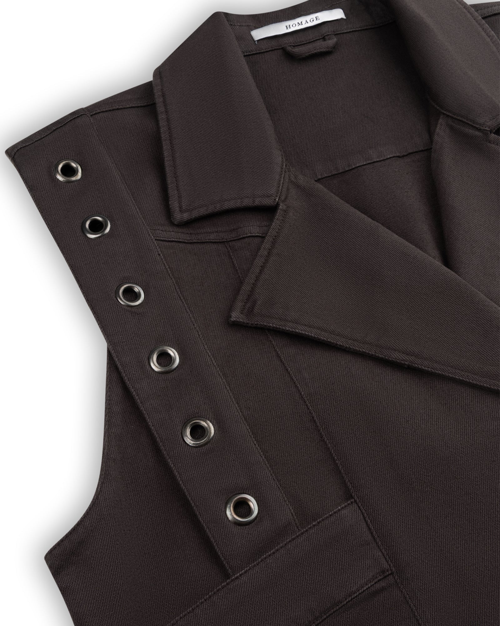 Homage Gilet Dark Brown