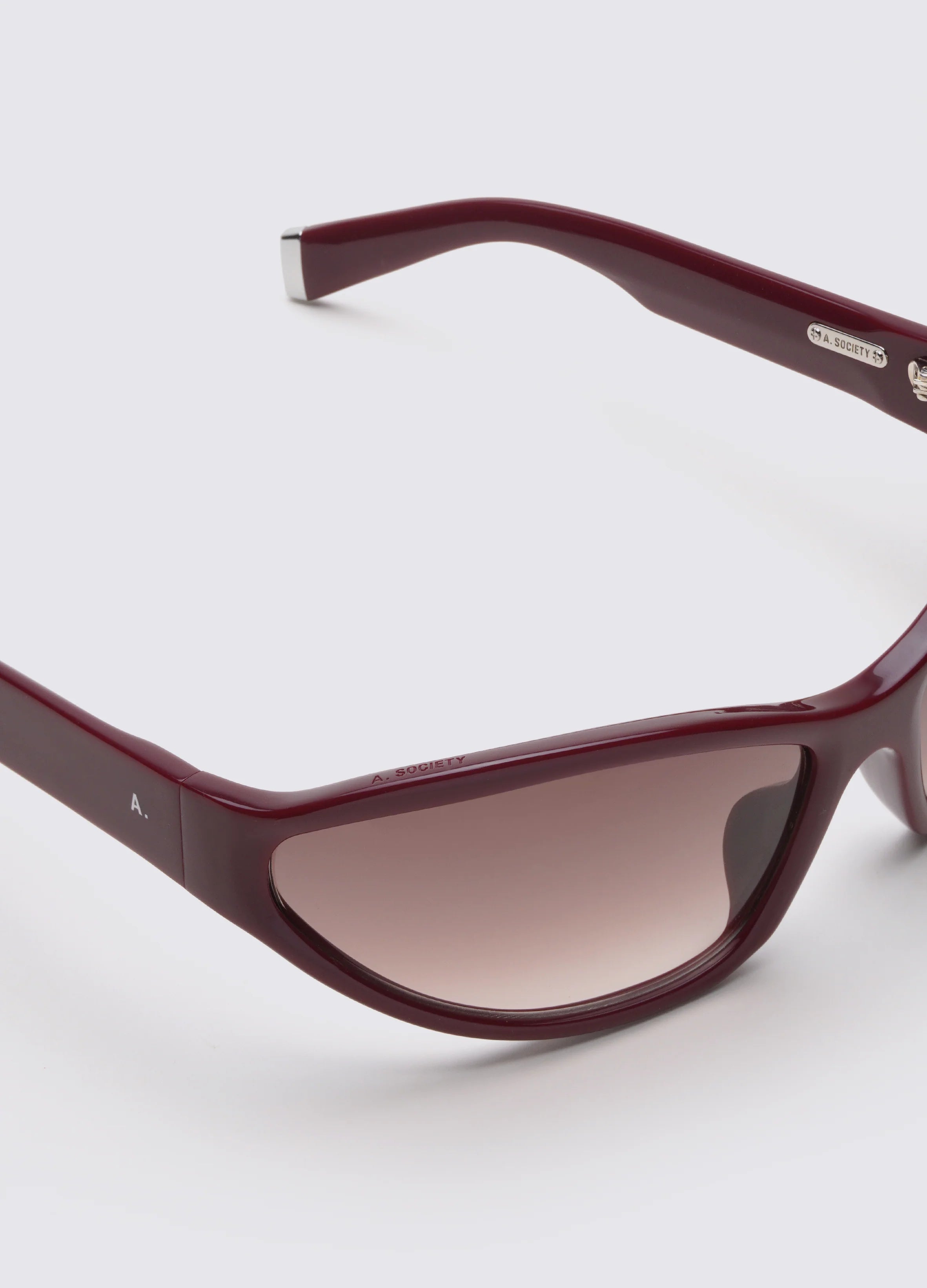 A. Society Lindsey Burgundy