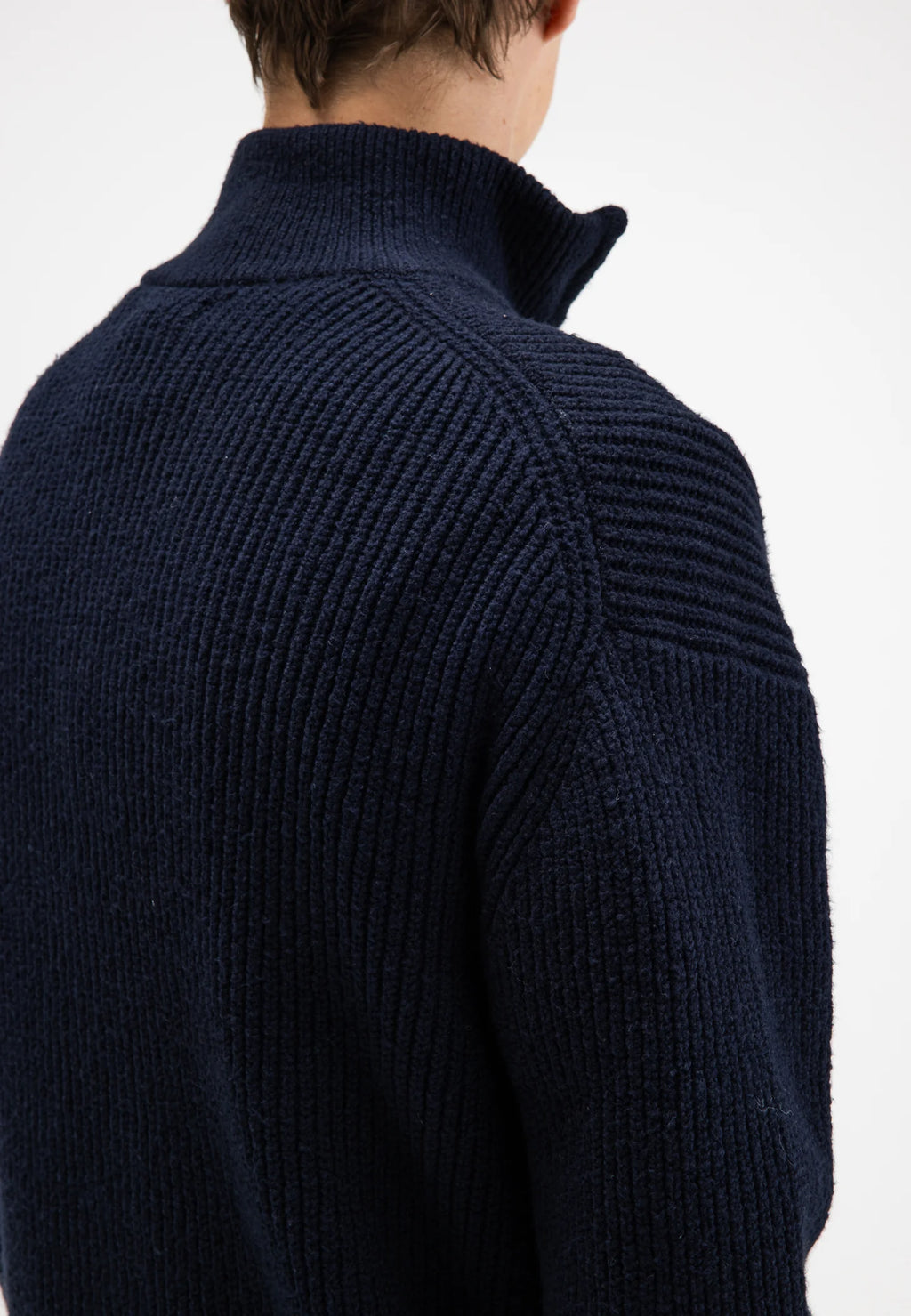 Butcher of Blue Half zip Blue