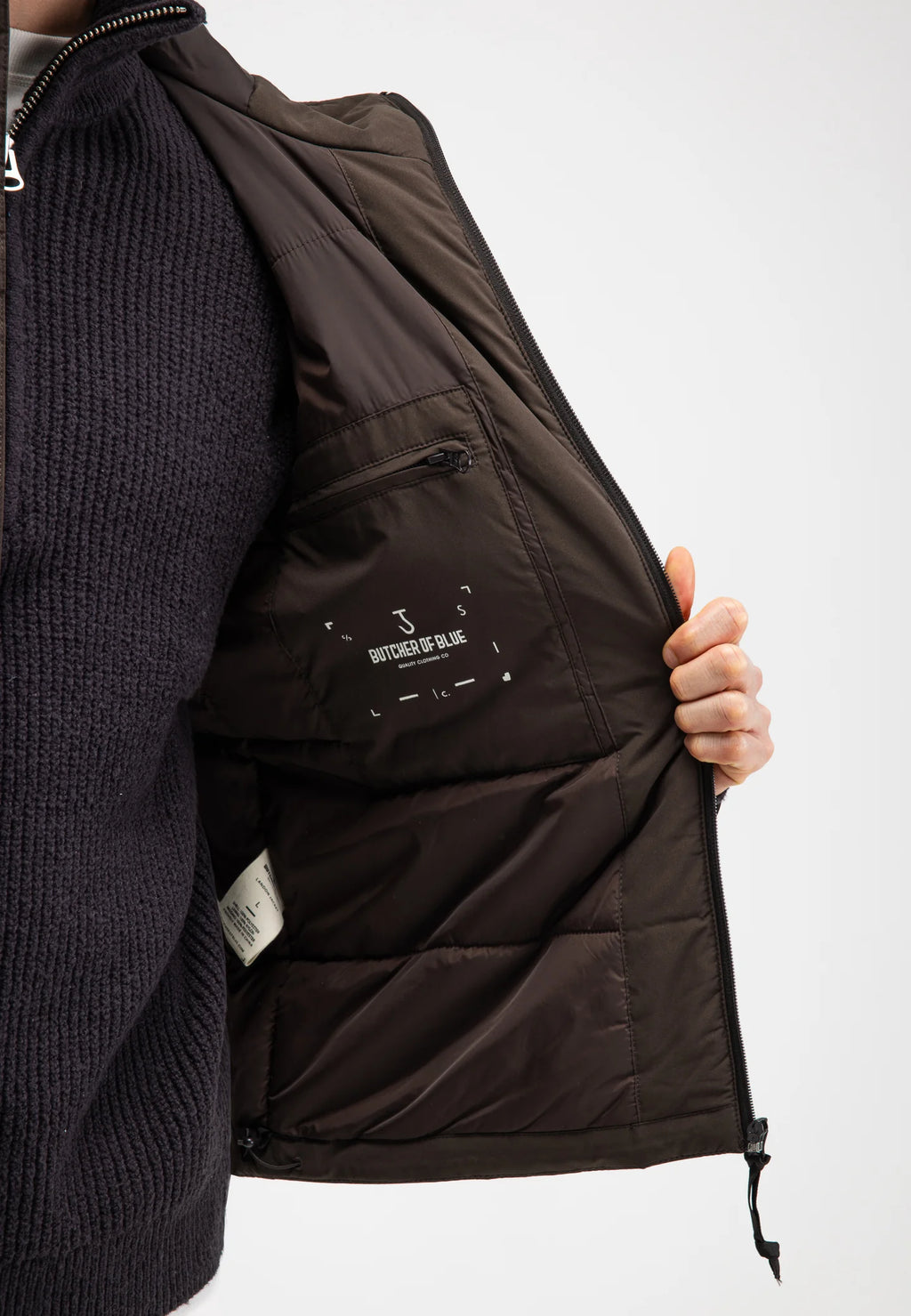 Butcher of Blue Landon Jacket Brown