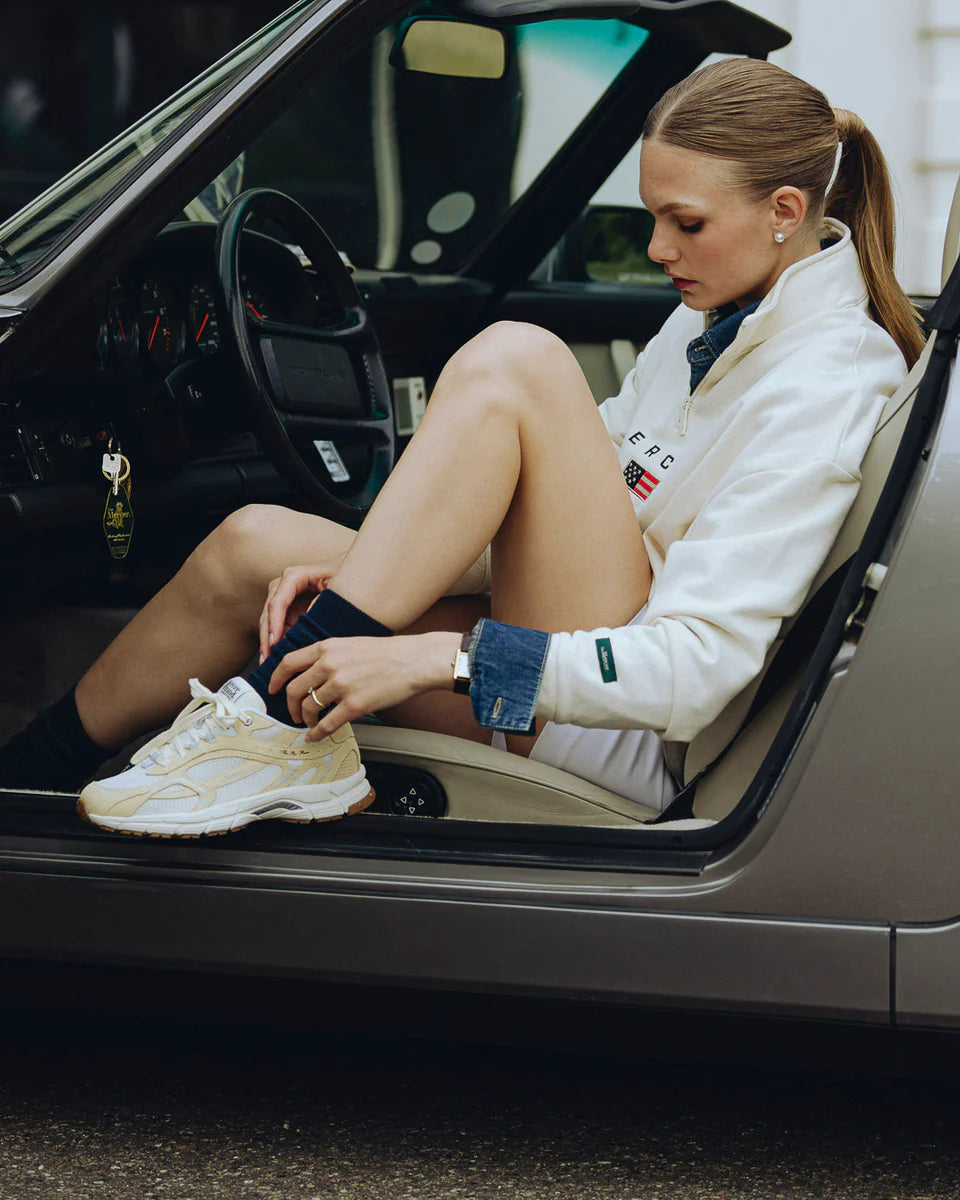 Mercer The re-run vintage suede