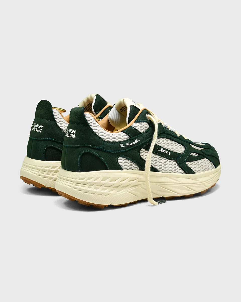 Mercer Sneaker The Re-Run Max Nubuck Green