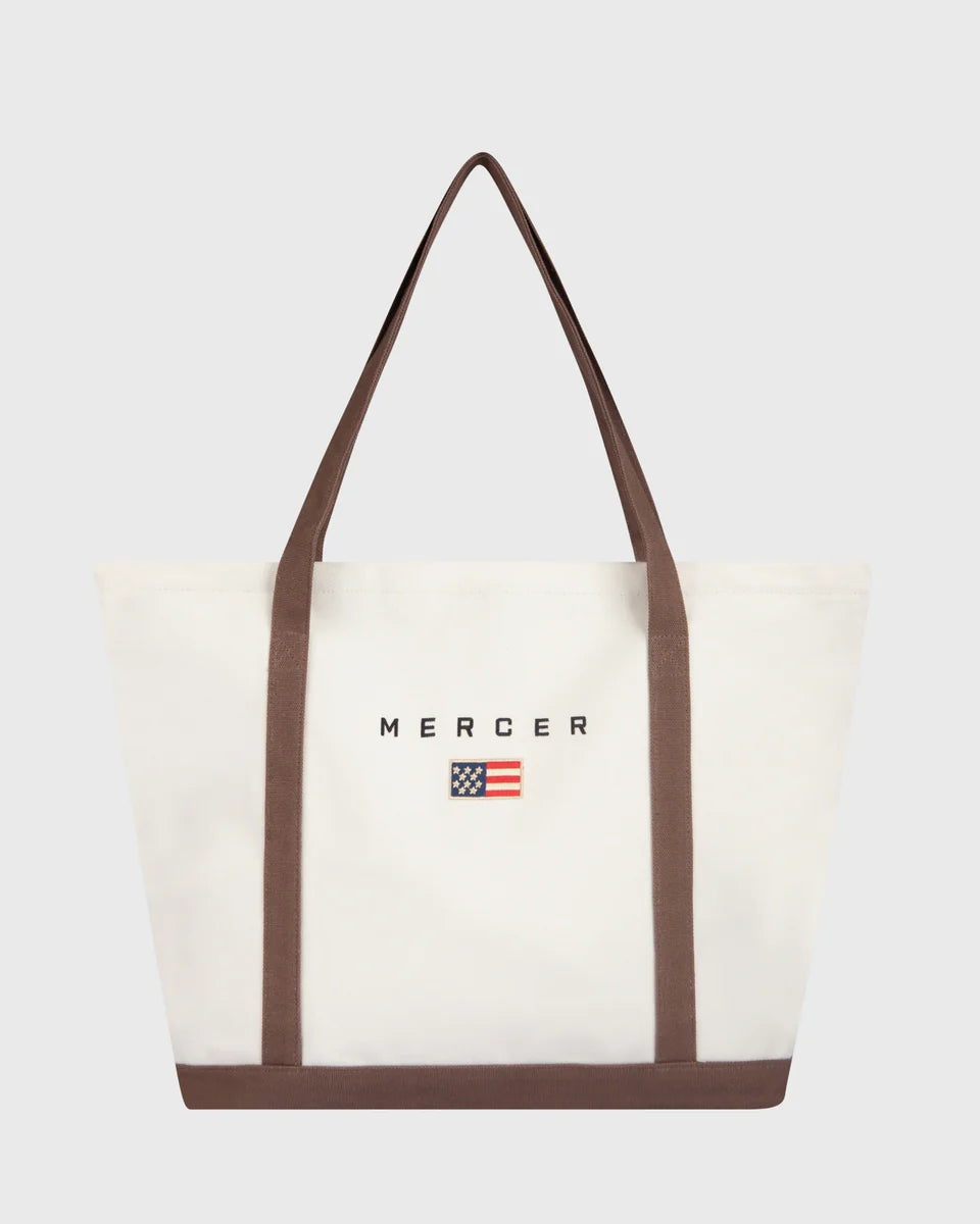 Mercer Canvas Tas Brown