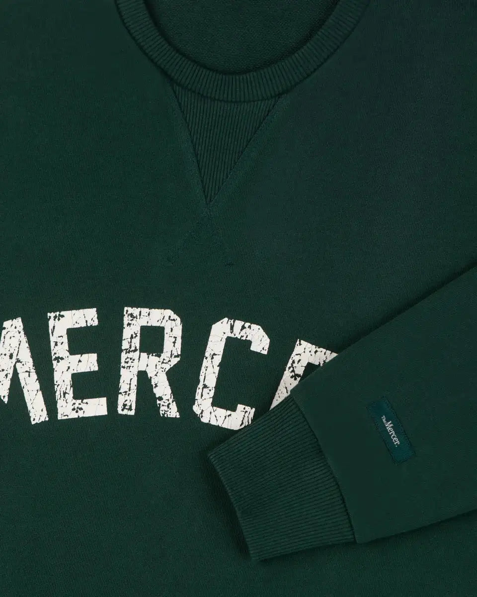 Mercer Logo Sweat Green